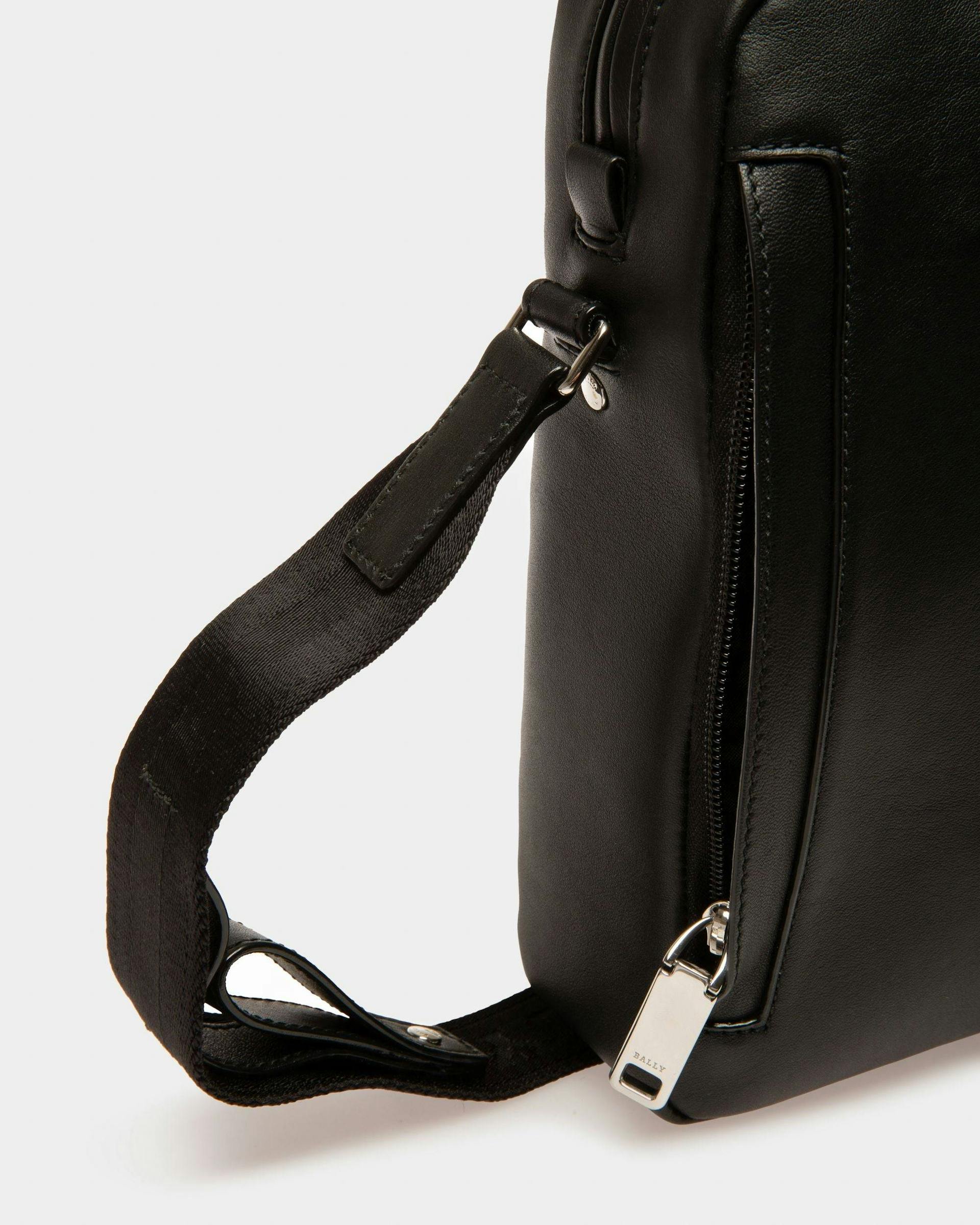 Holm Leather Cross-Body Bag In Black - Men's - Bally - 03