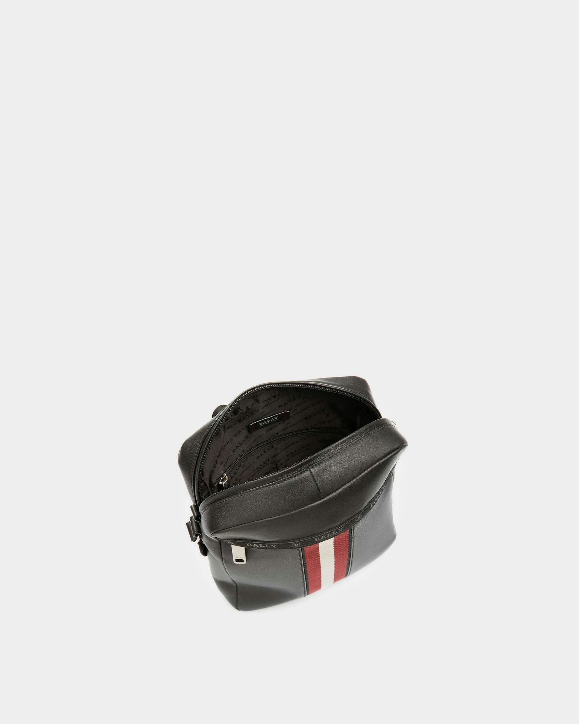 Holm Leather Cross-Body Bag In Black - Men's - Bally - 04