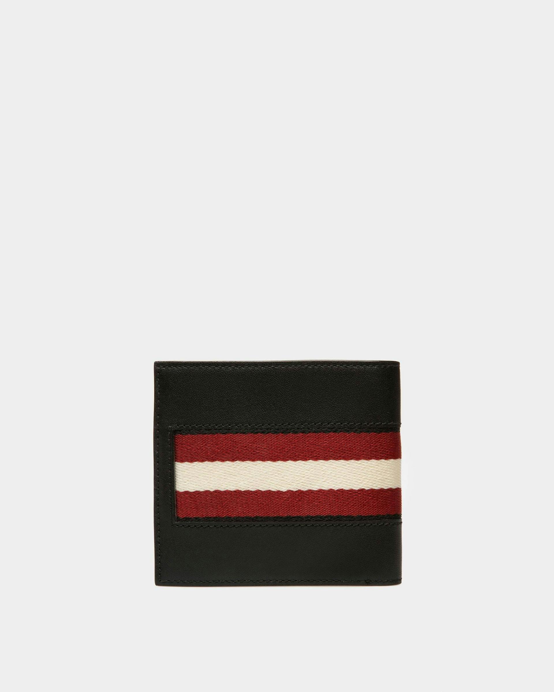 Brasai Leather Wallet In Black - Men's - Bally - 02