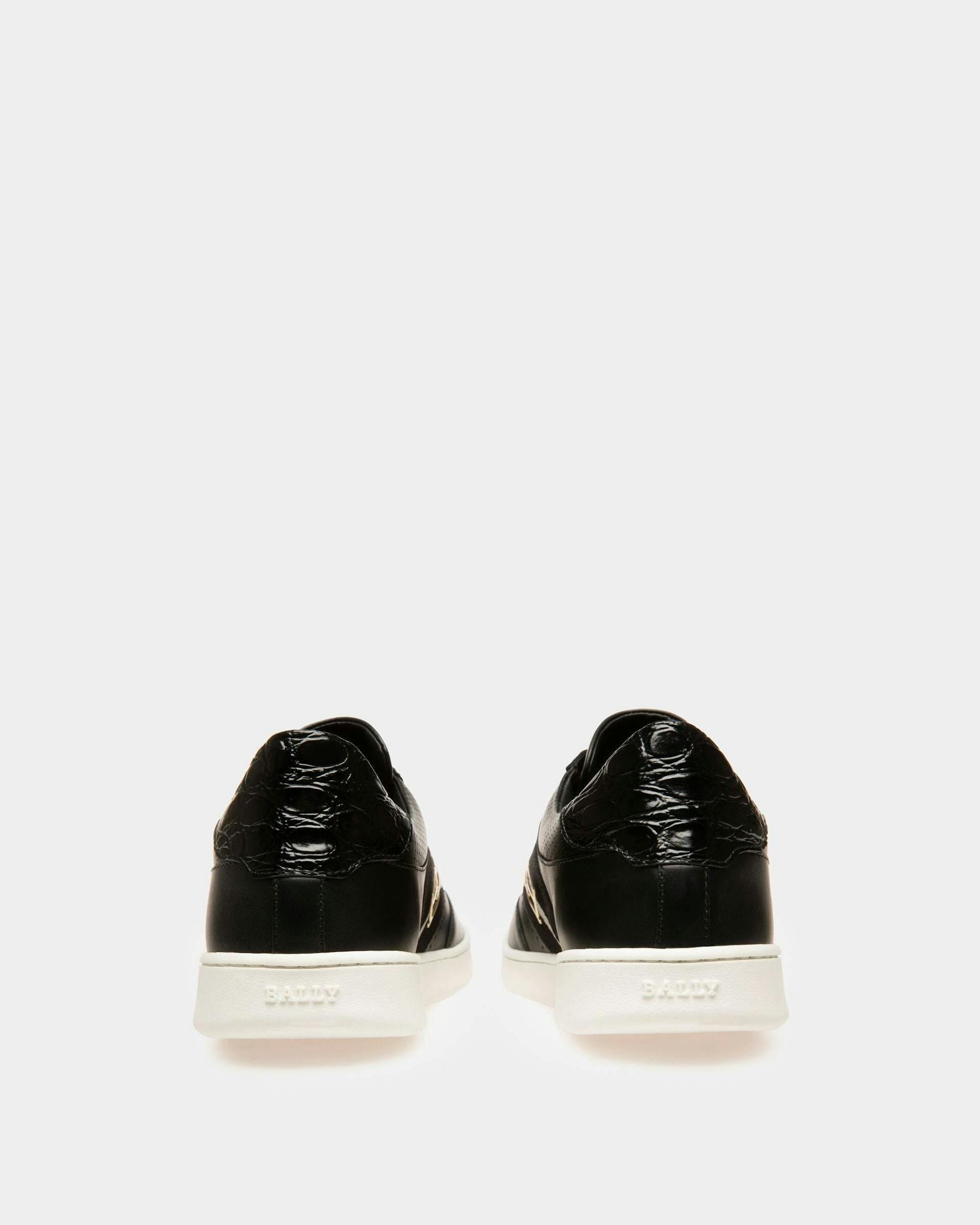 Winton Leather Sneakers In Black - Men's - Bally - 05