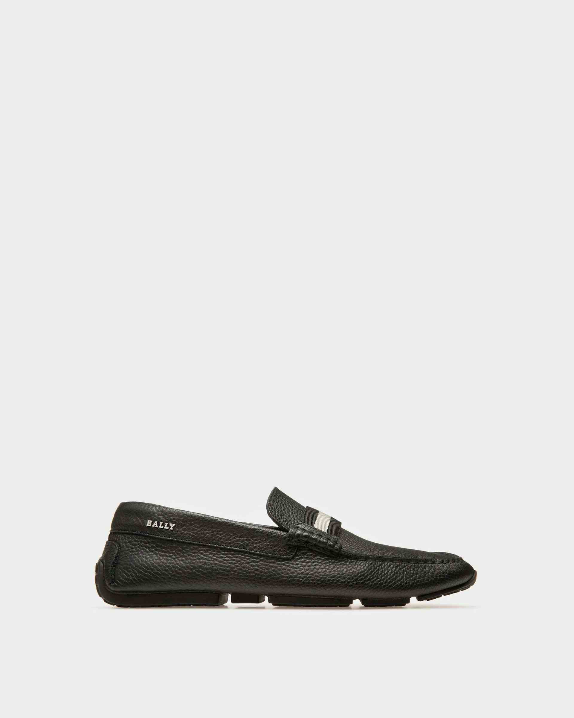 Pearce Leather Drivers In Black - Men's - Bally