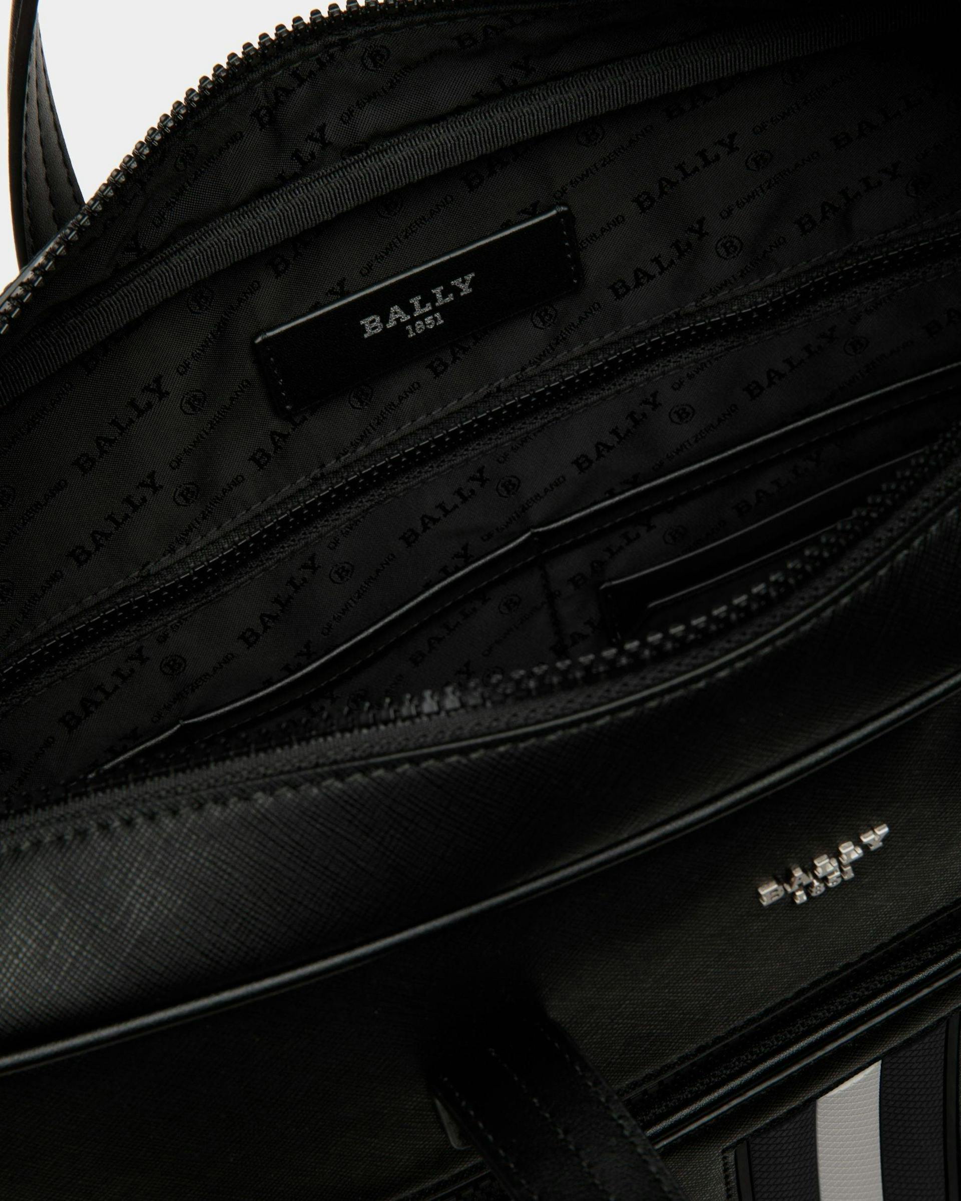 Mythos Business Bag In Black Leather - Men's - Bally - 05