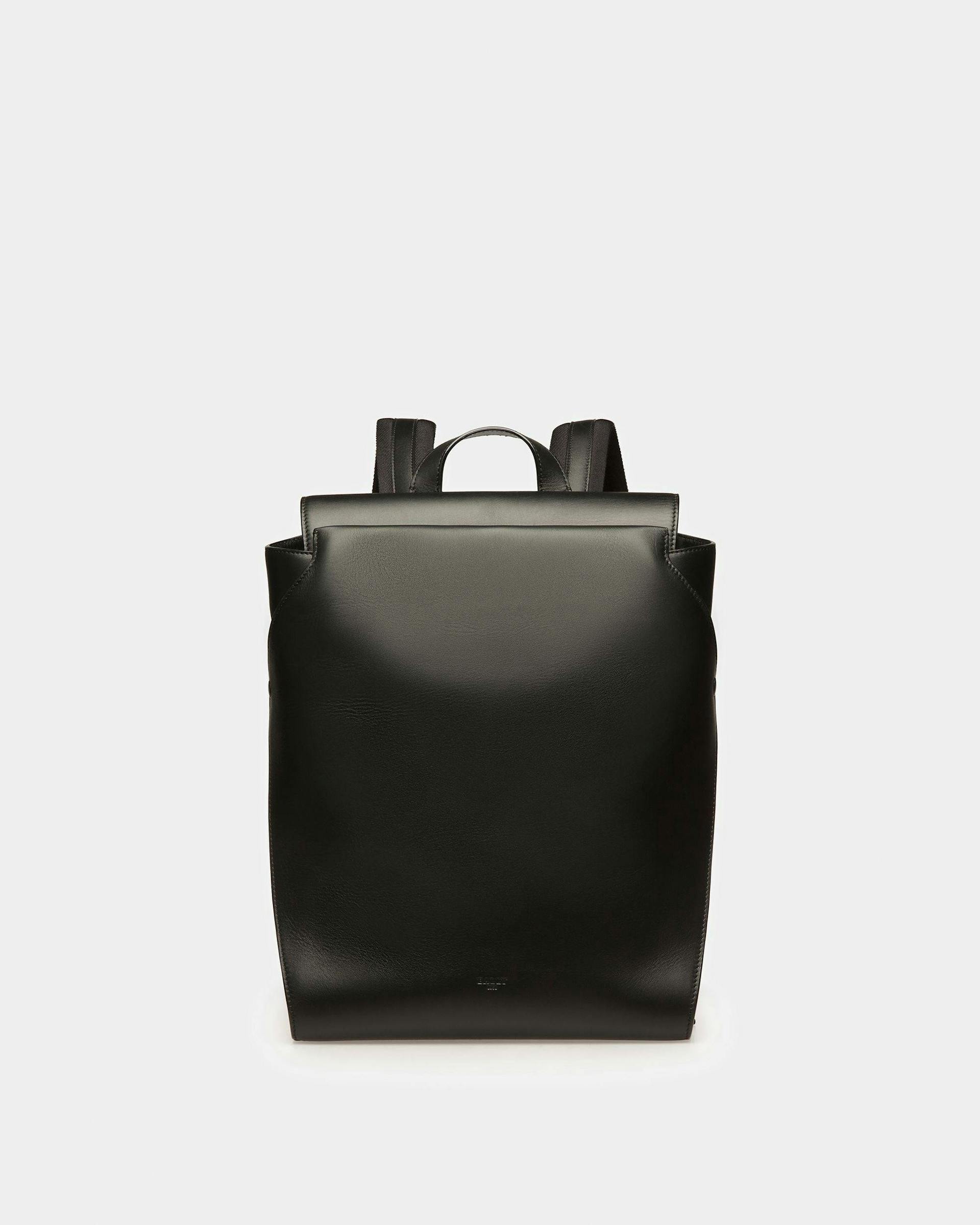 Azorin Leather Backpack In Black - Men's - Bally - 01
