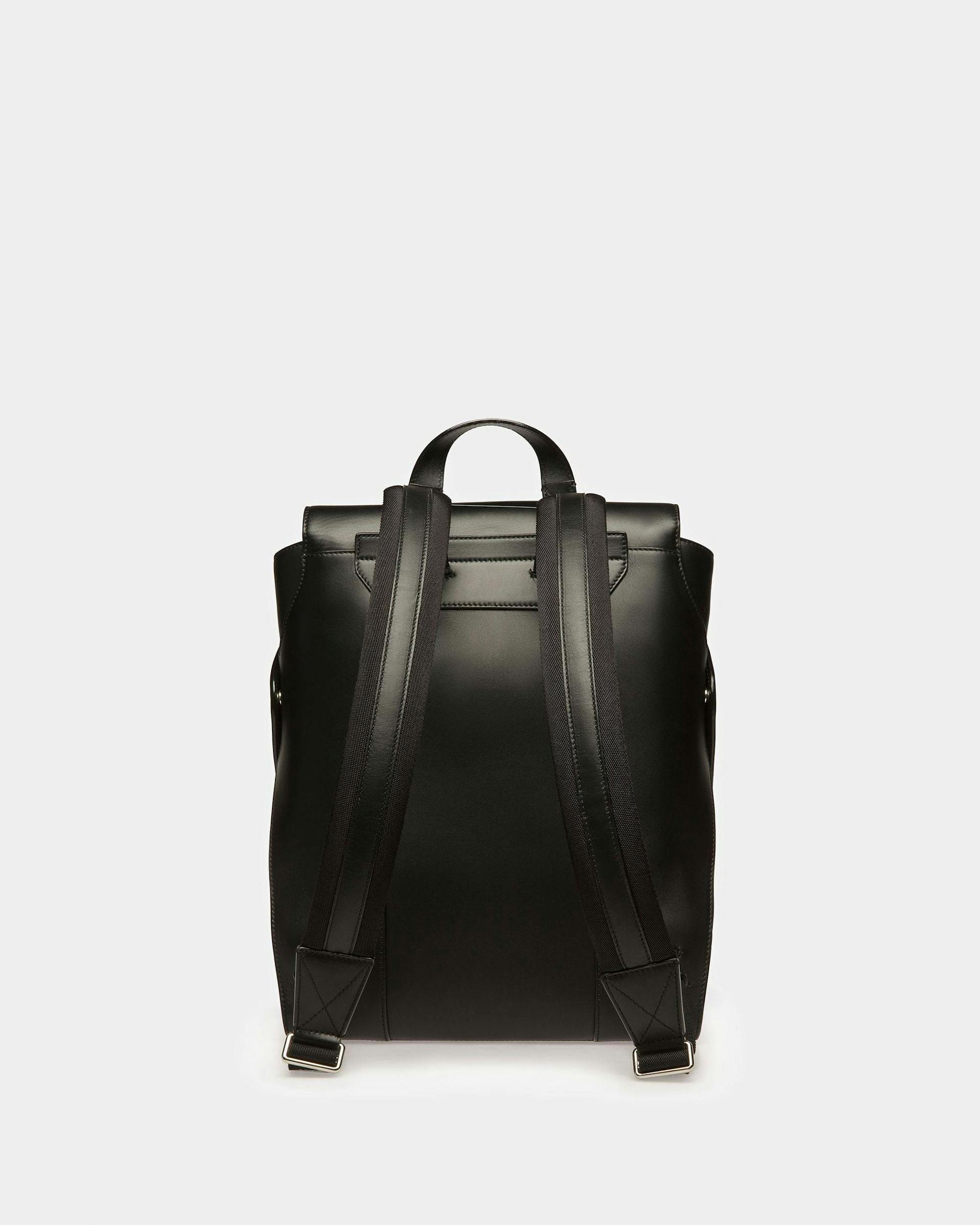 Azorin Leather Backpack In Black - Men's - Bally - 03
