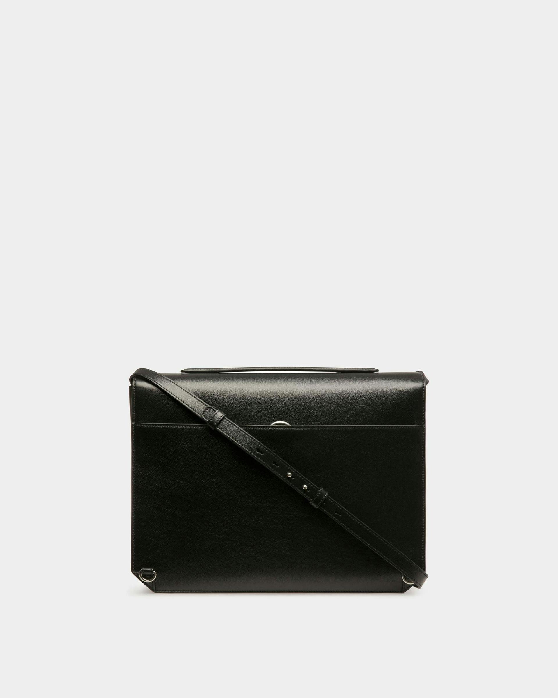 Banque Business Bag In Black Leather - Men's - Bally - 03