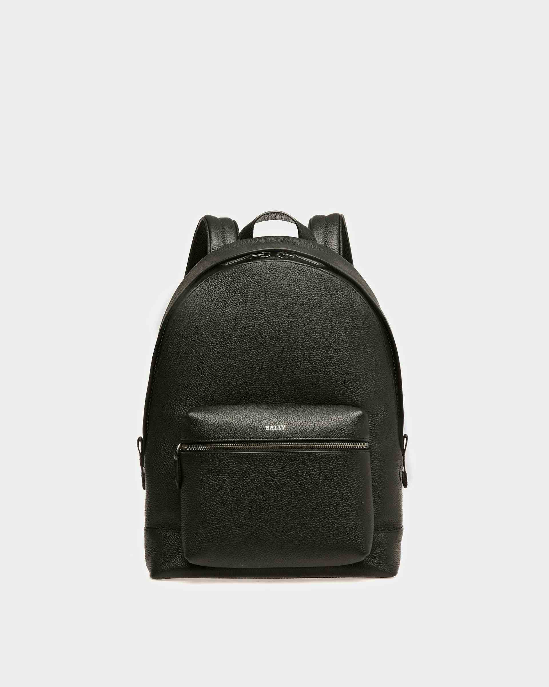Harper Leather Backpack In Black - Men's - Bally