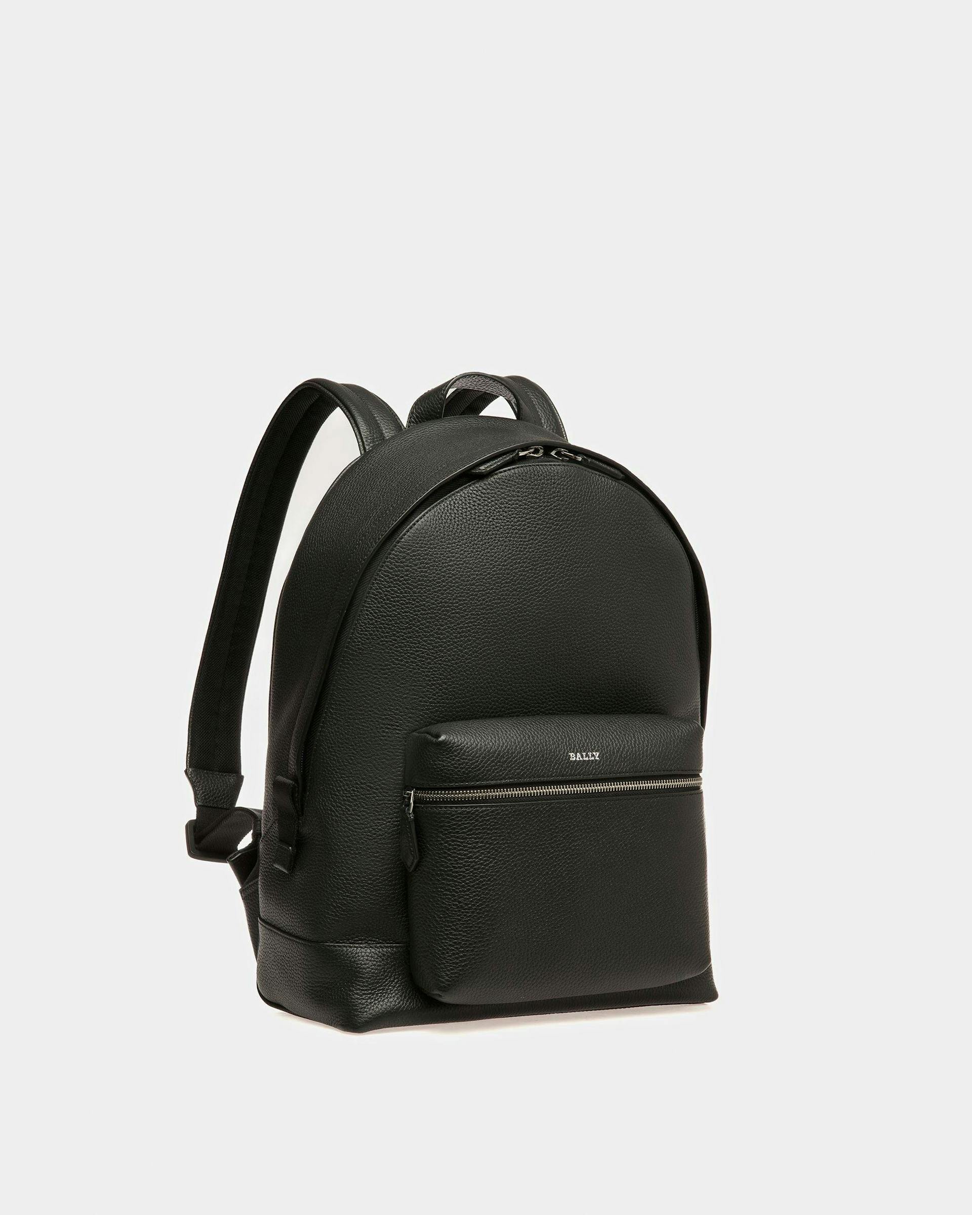 Harper Leather Backpack In Black - Men's - Bally - 04