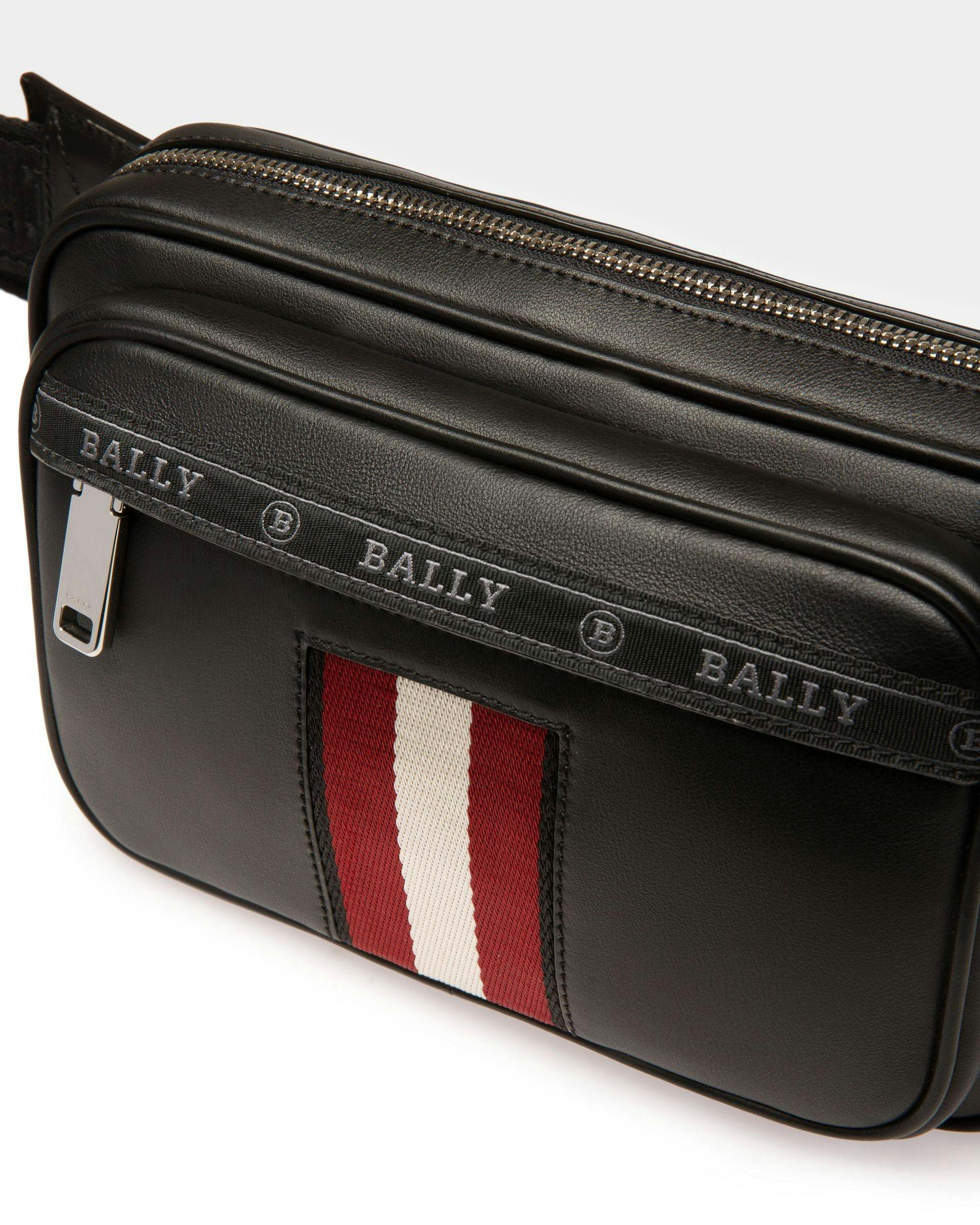 Hilbert Leather Bum Bag In Black - Men's - Bally - 05