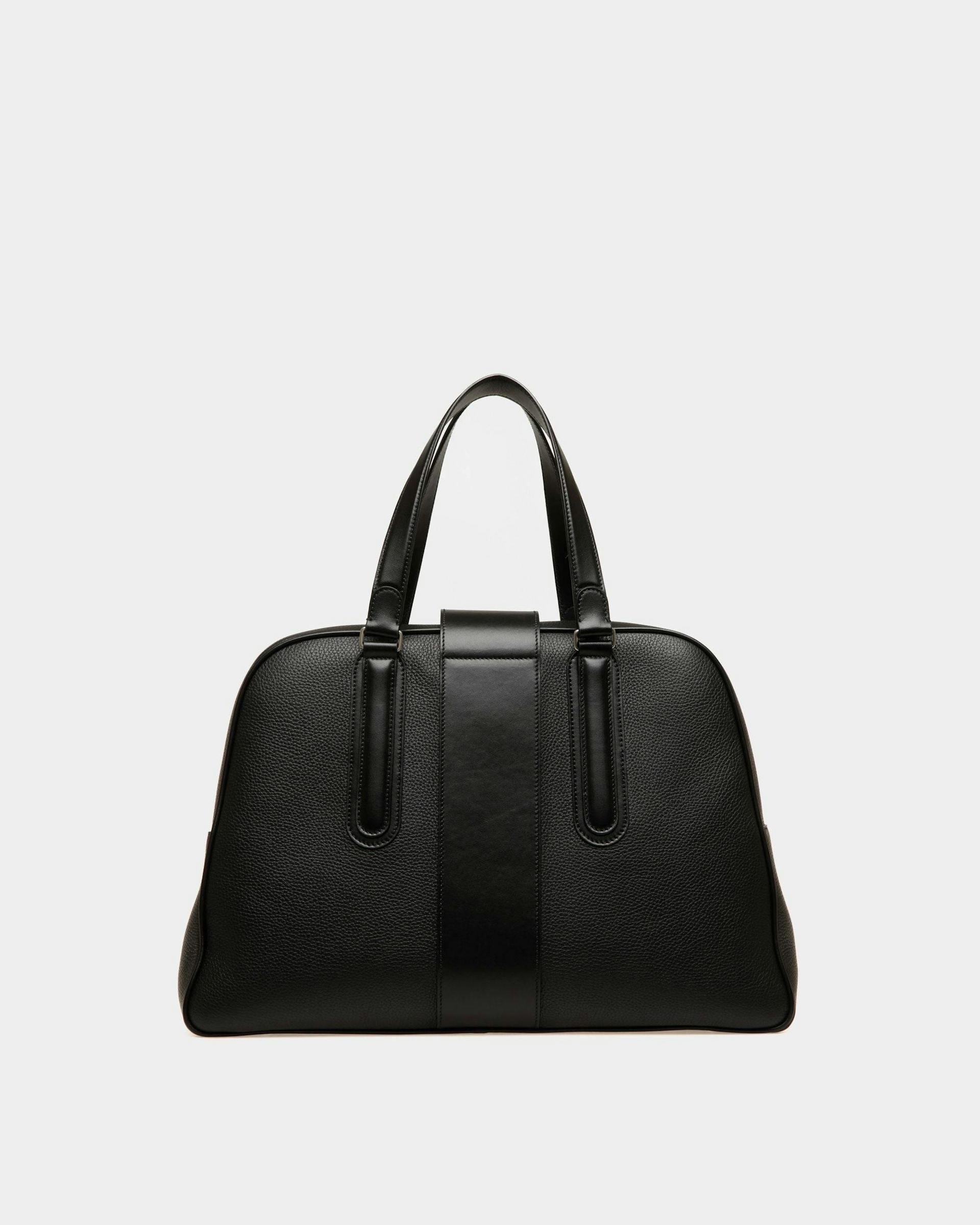 Bowling Bag In Black Leather - Men's - Bally - 03
