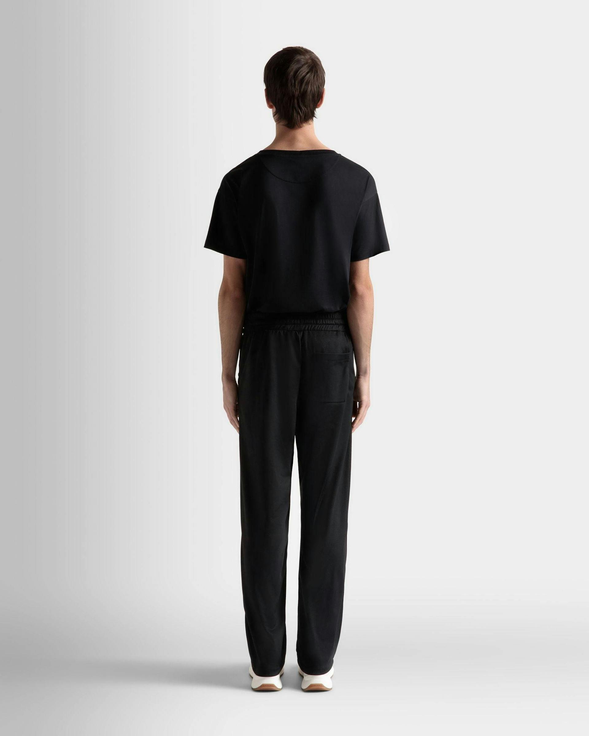 Men's Sweatpants In Black | Bally | On Model Back