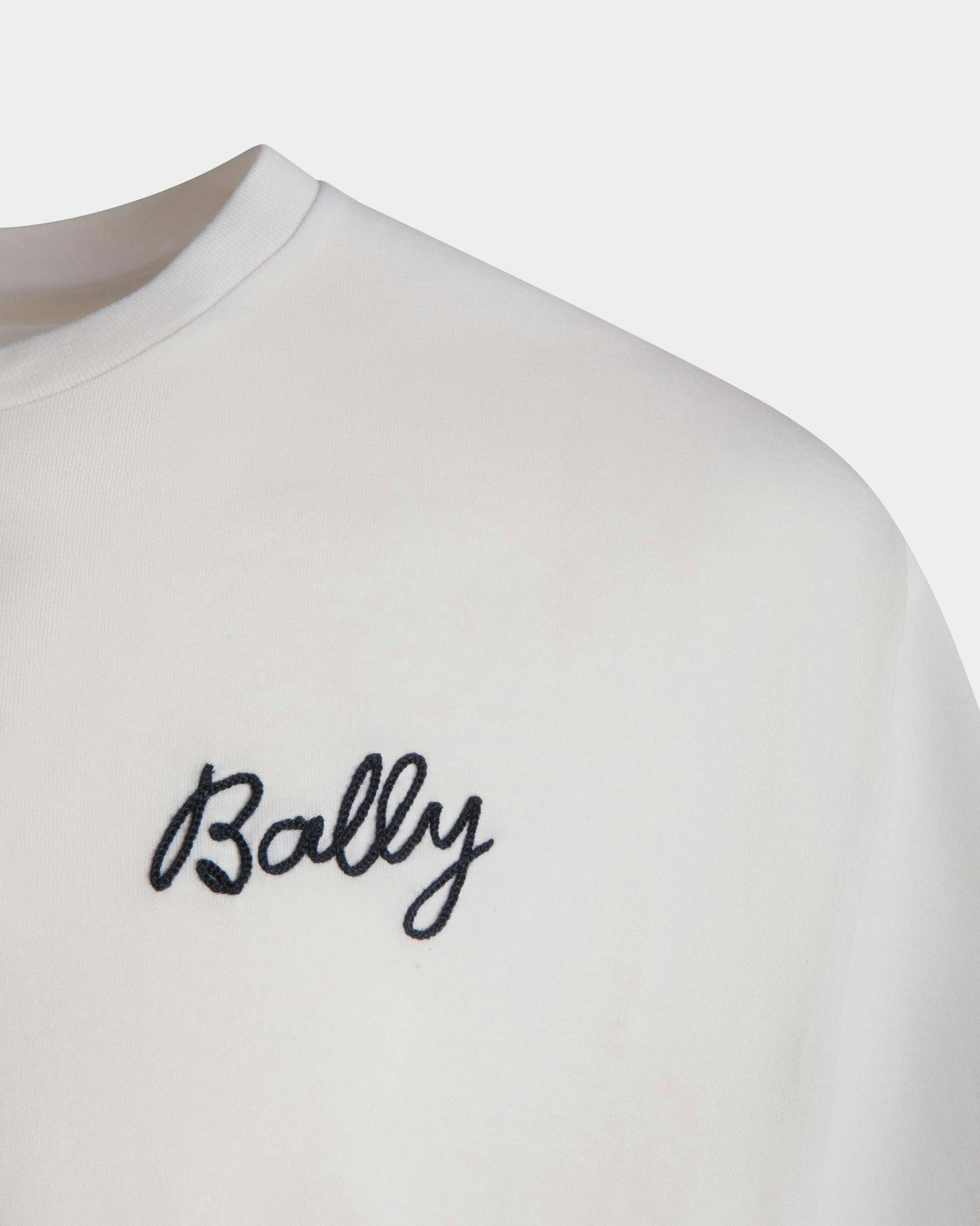 Men's T-Shirt in Cotton | Bally | On Model Detail
