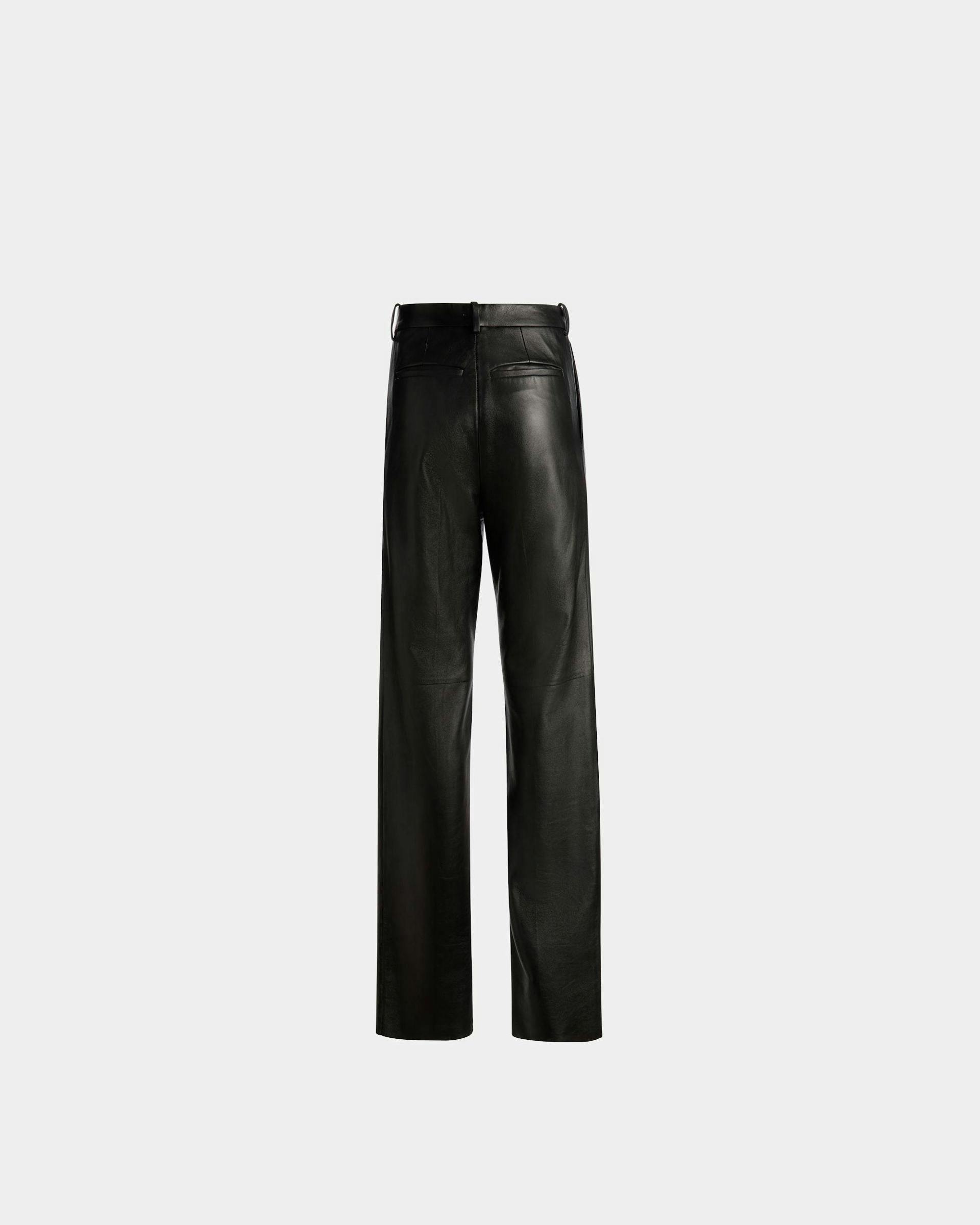 Leather Trousers In Black Leather - Men's - Bally - 07