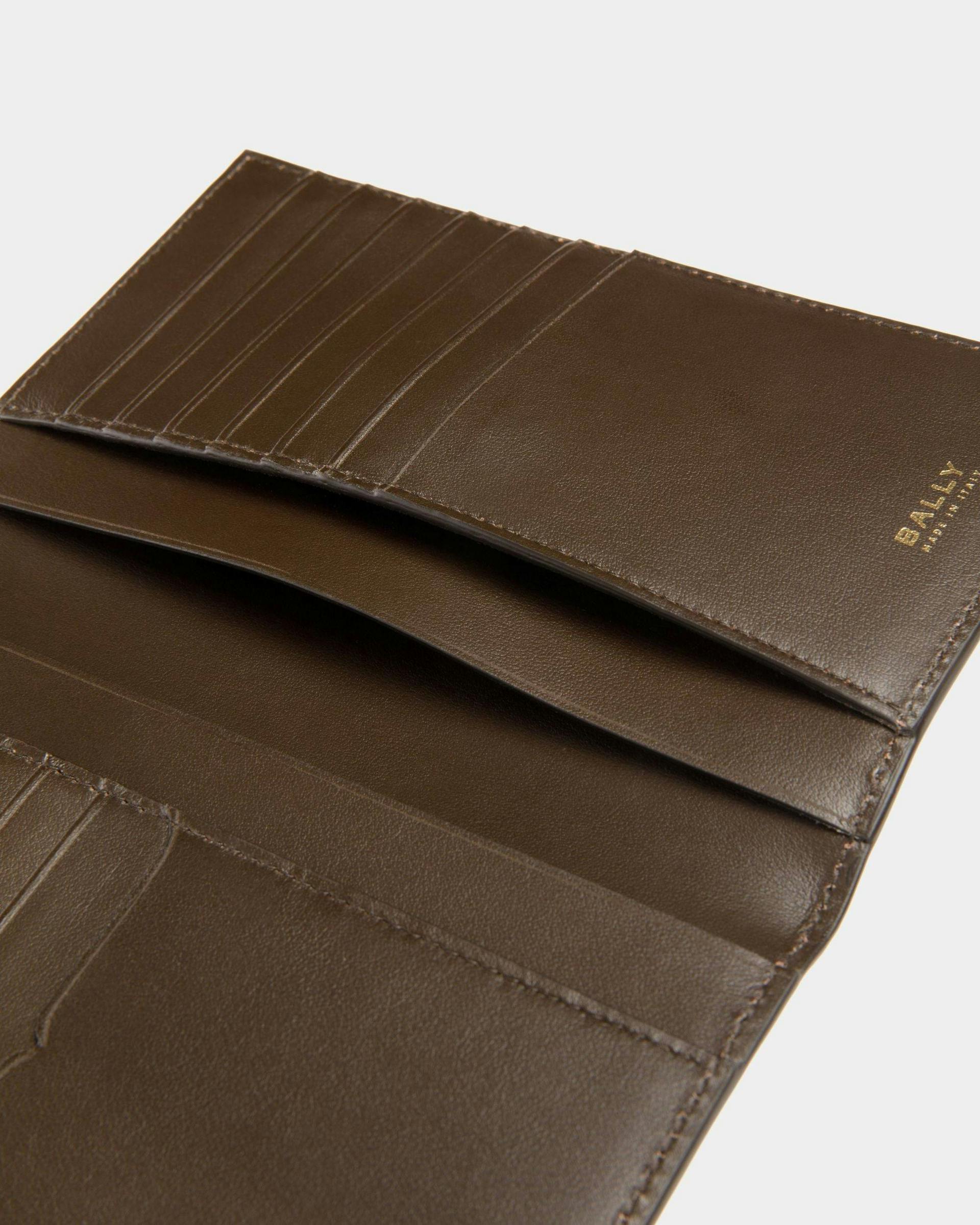Speciale Continental Wallet In Brown Leather - Men's - Bally - 04