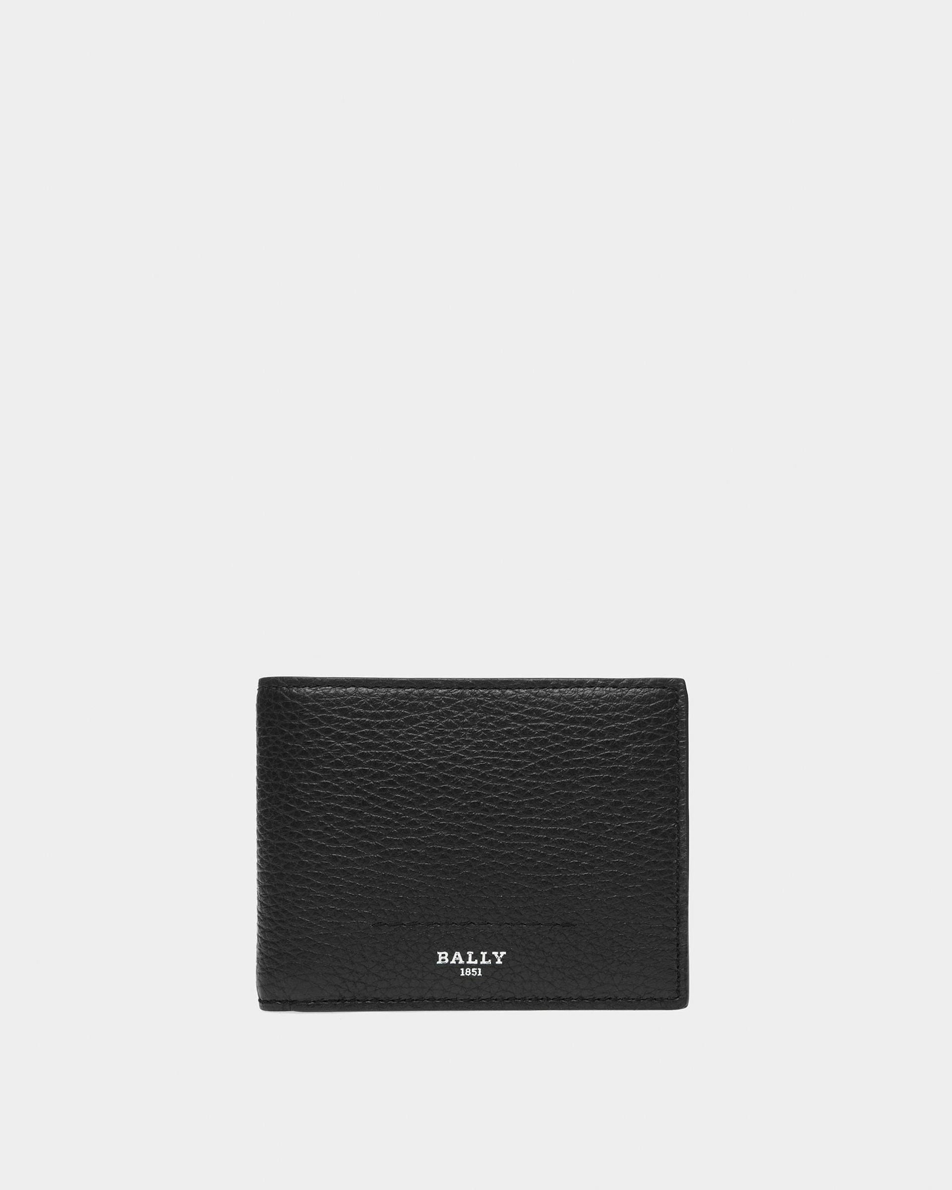 Scevye Leather Wallet In Black - Men's - Bally - 01