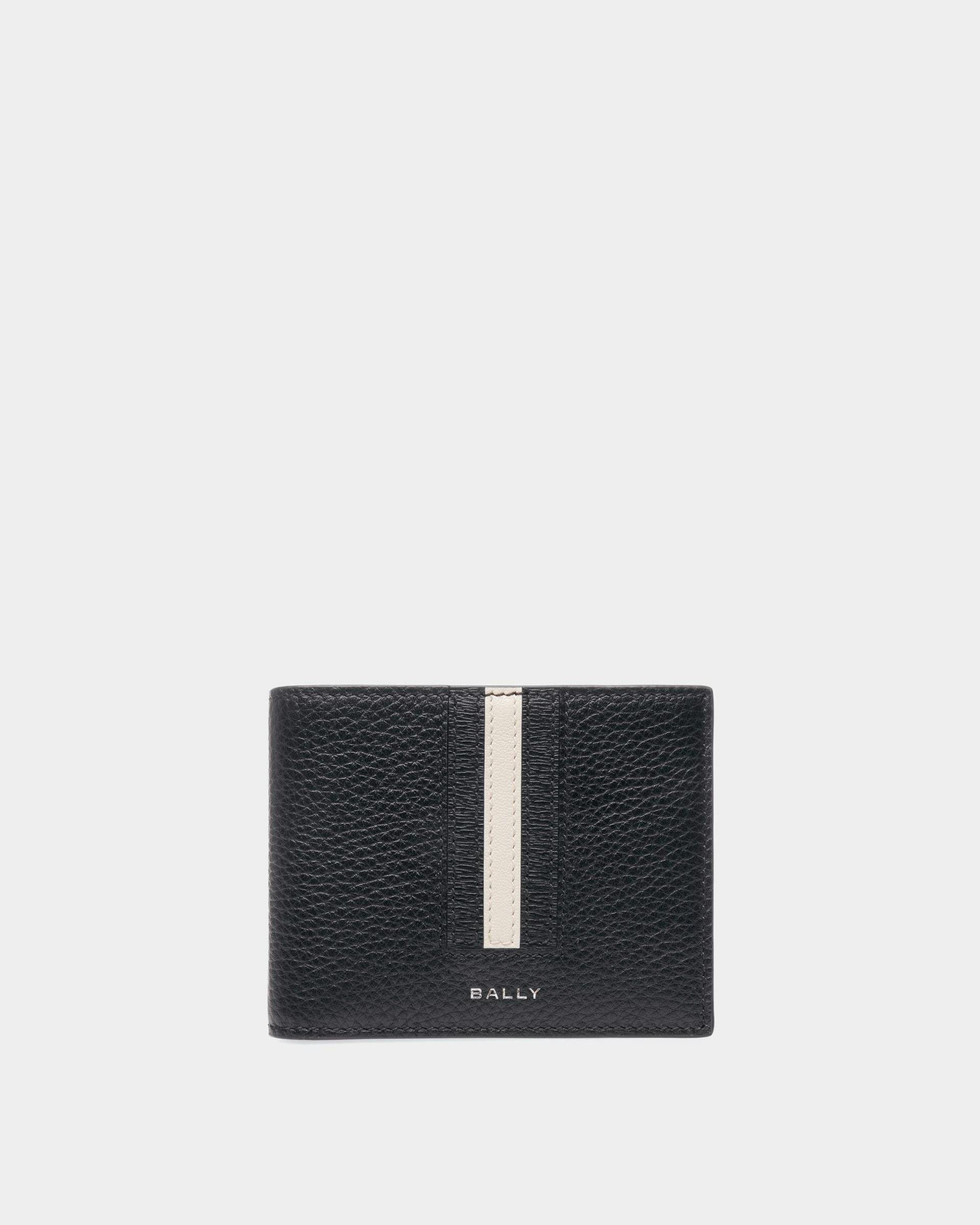 Ribbon Wallet In Midnight Leather - Men's - Bally - 01