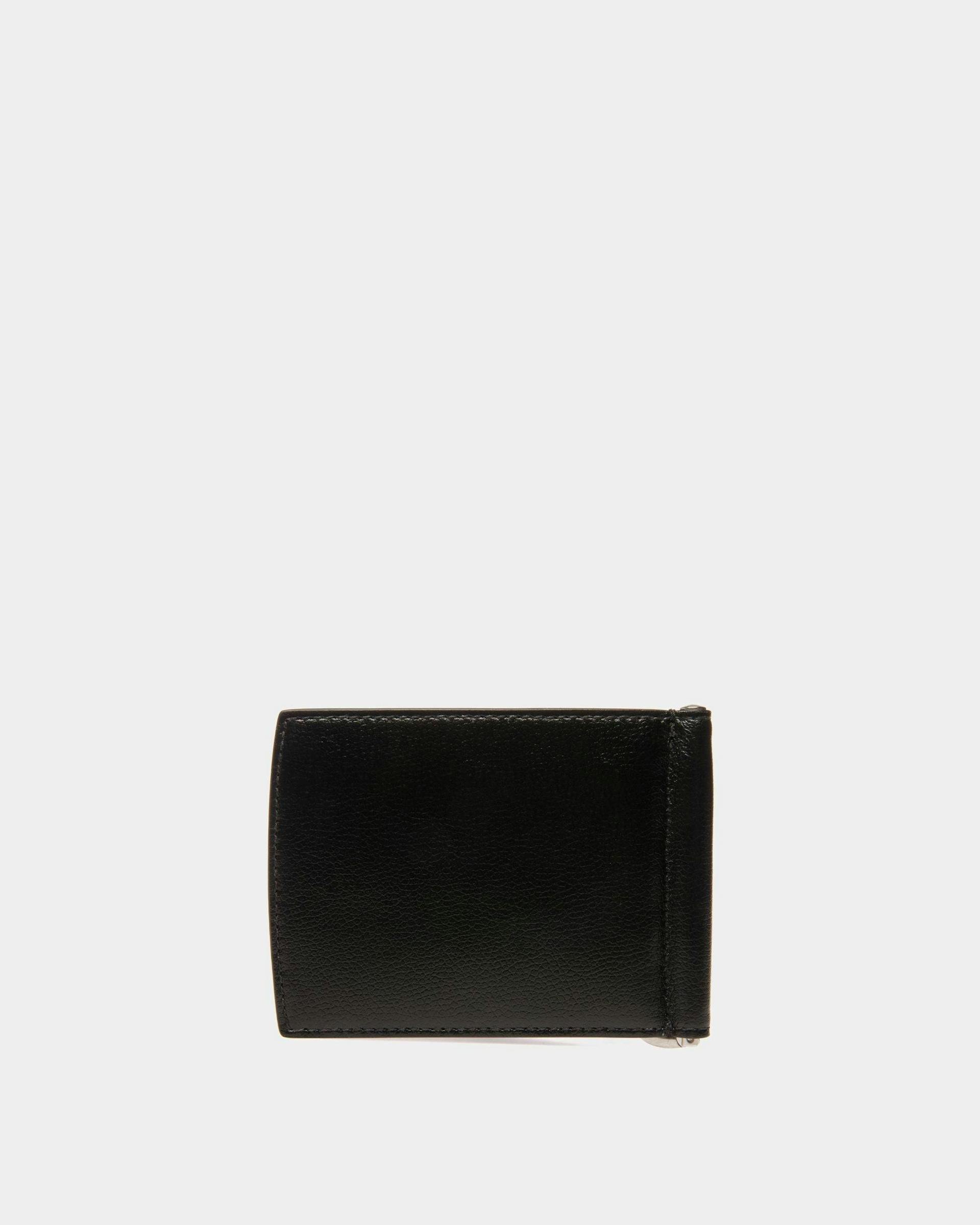 Men's Banque Wallet In Black Leather | Bally | Still Life Back
