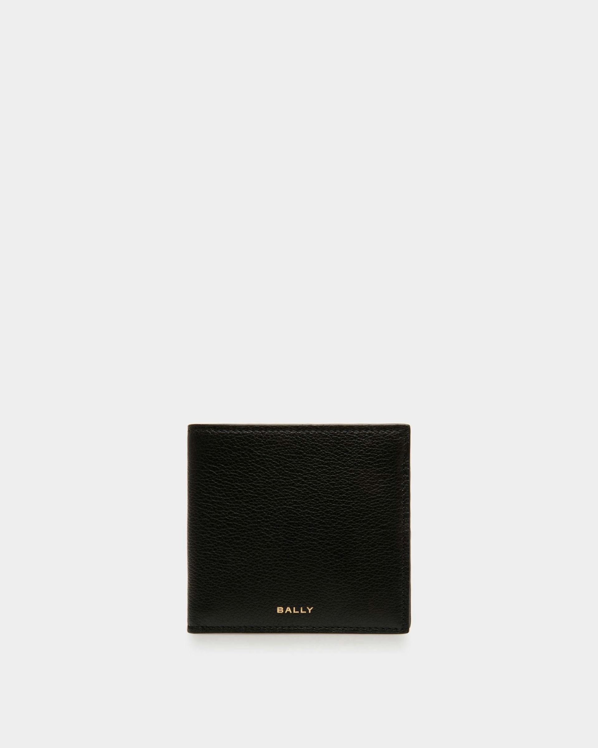 Bifold 8 CC Wallet In Black Leather - Men's - Bally - 01