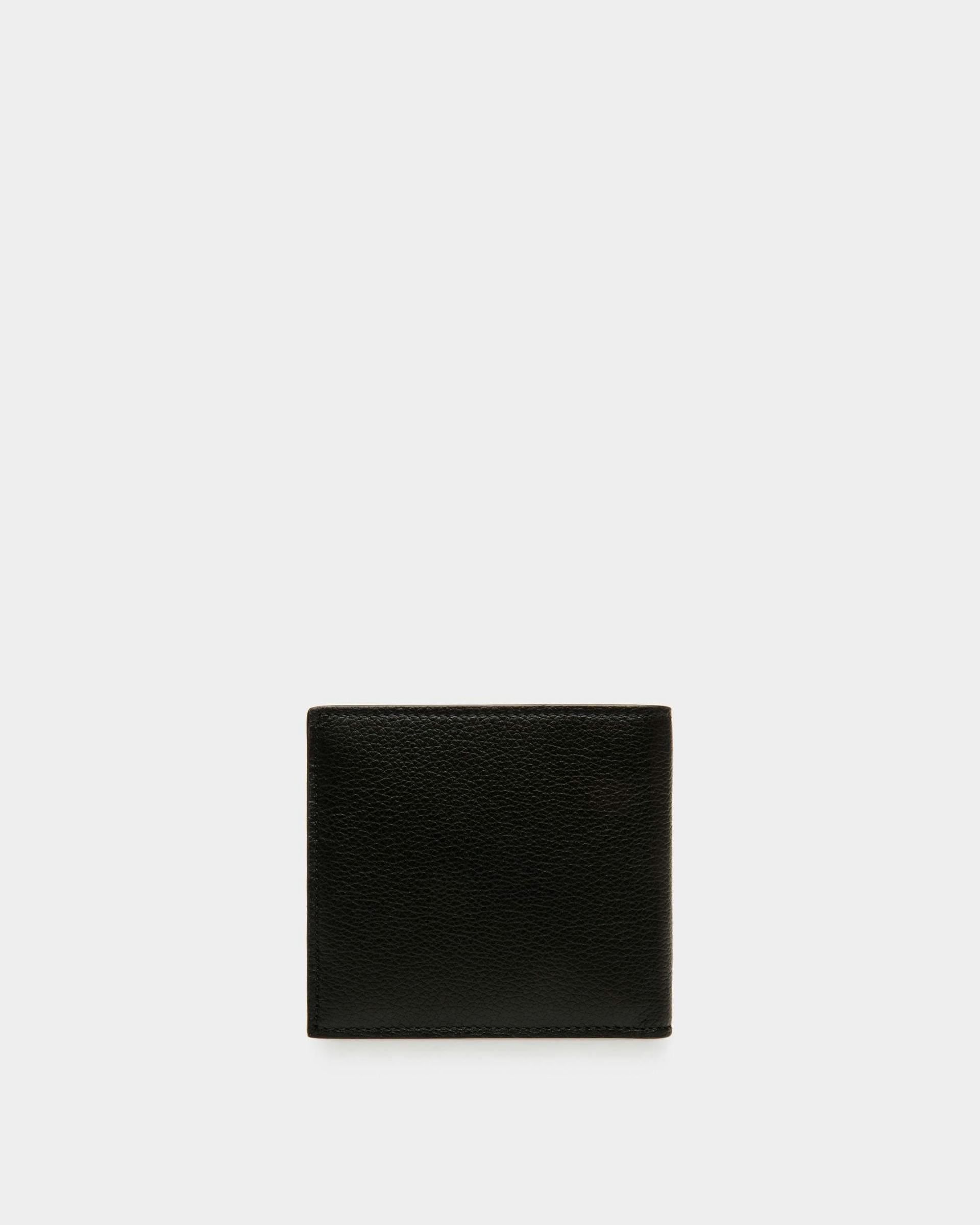 Bifold 8 CC Wallet In Black Leather - Men's - Bally - 02