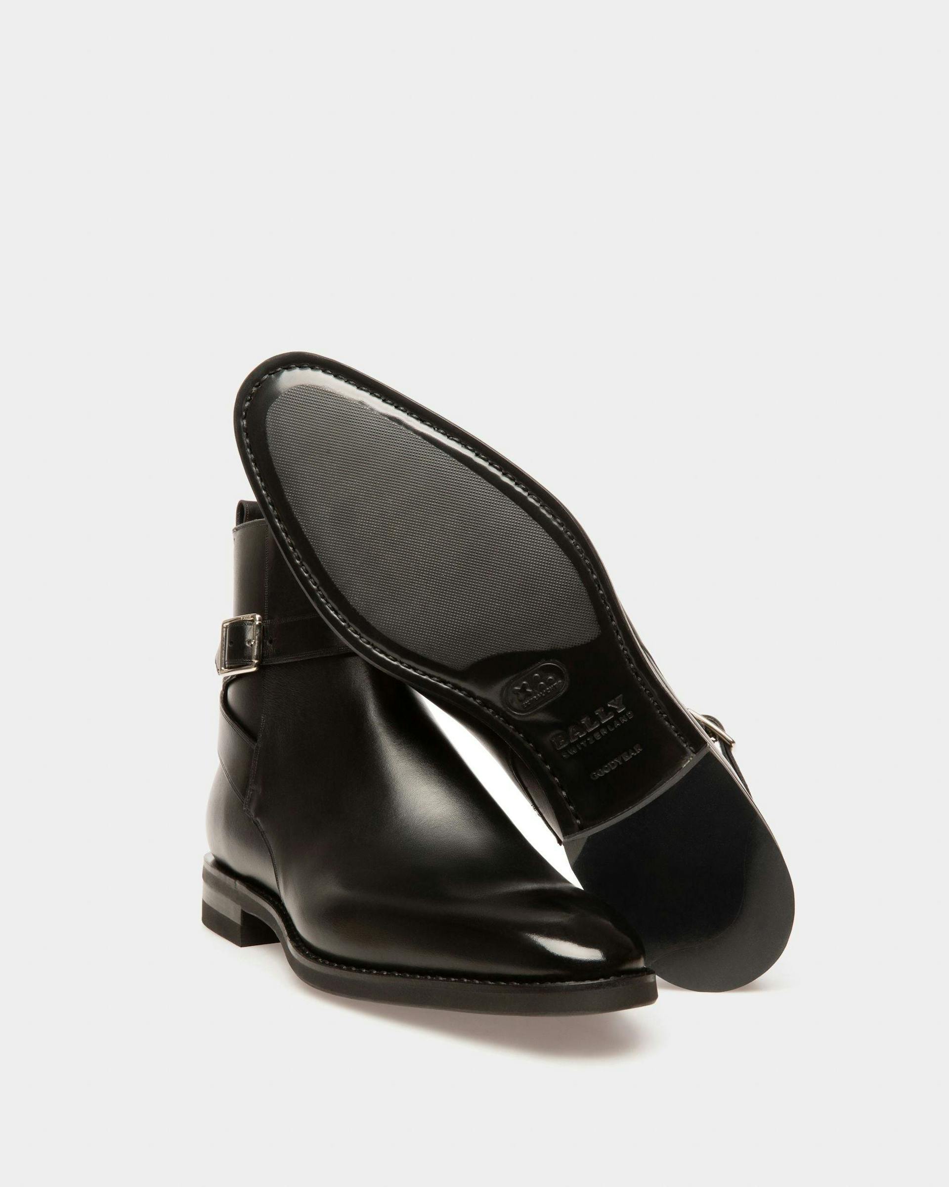 Scribe Novo Booties In Black Leather - Men's - Bally - 05