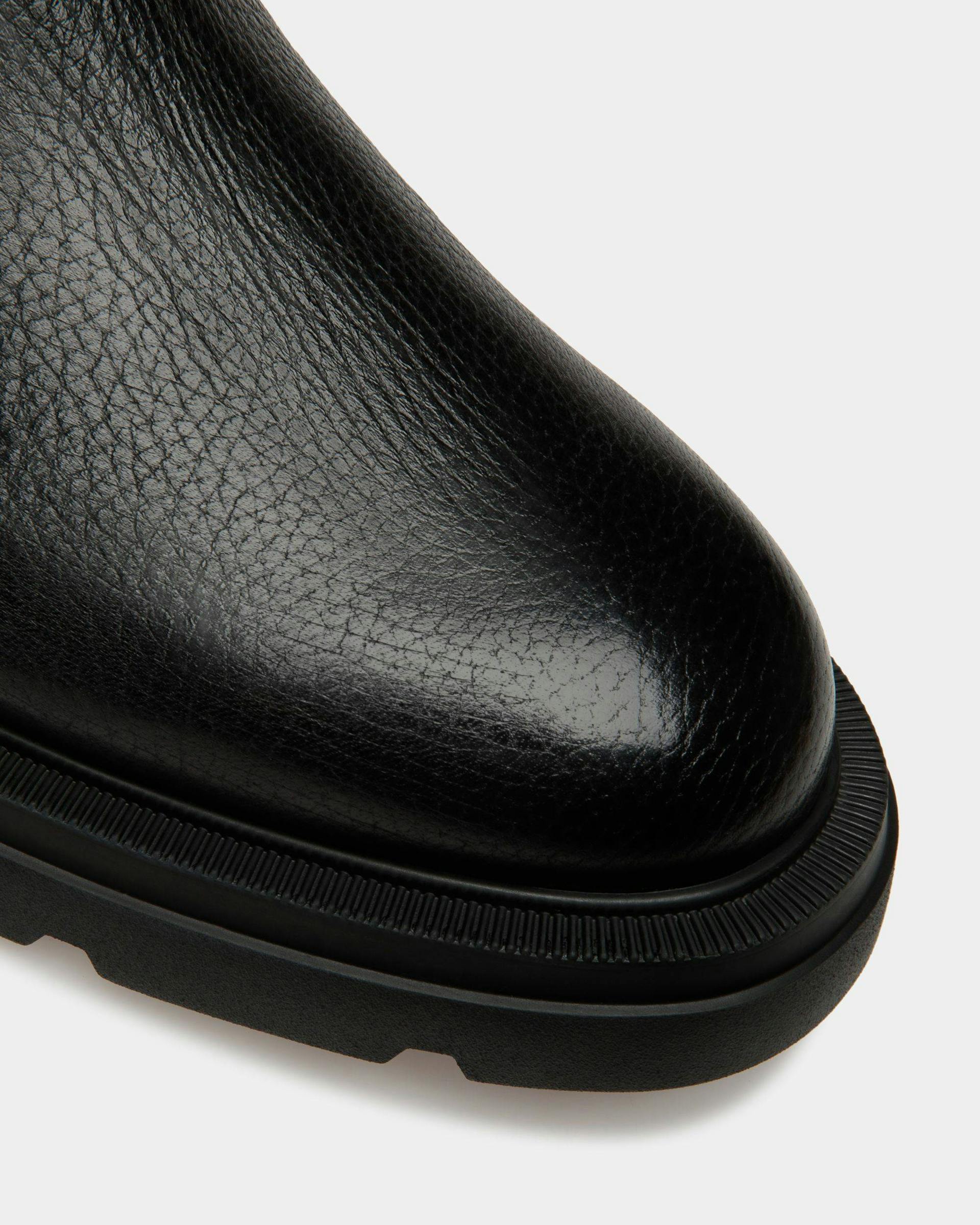 Zenor Men's Leather Boot In Black - Men's - Bally - 05