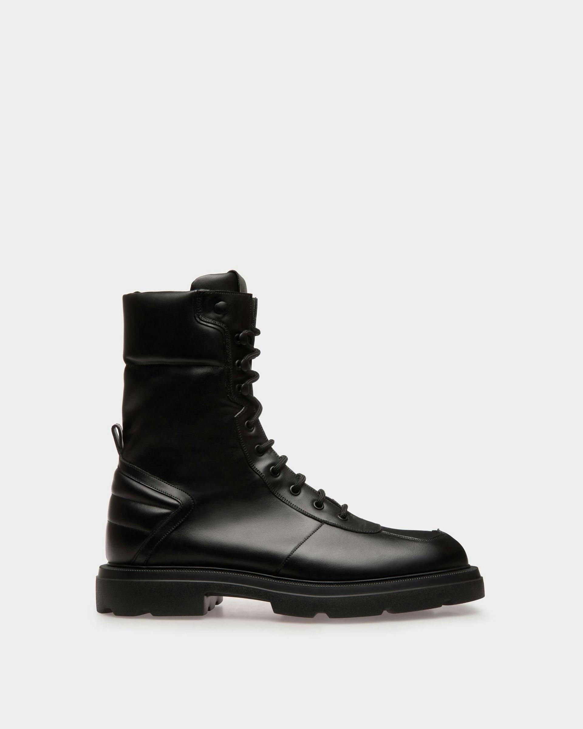 Enga Boots In Black Leather - Men's - Bally - 01