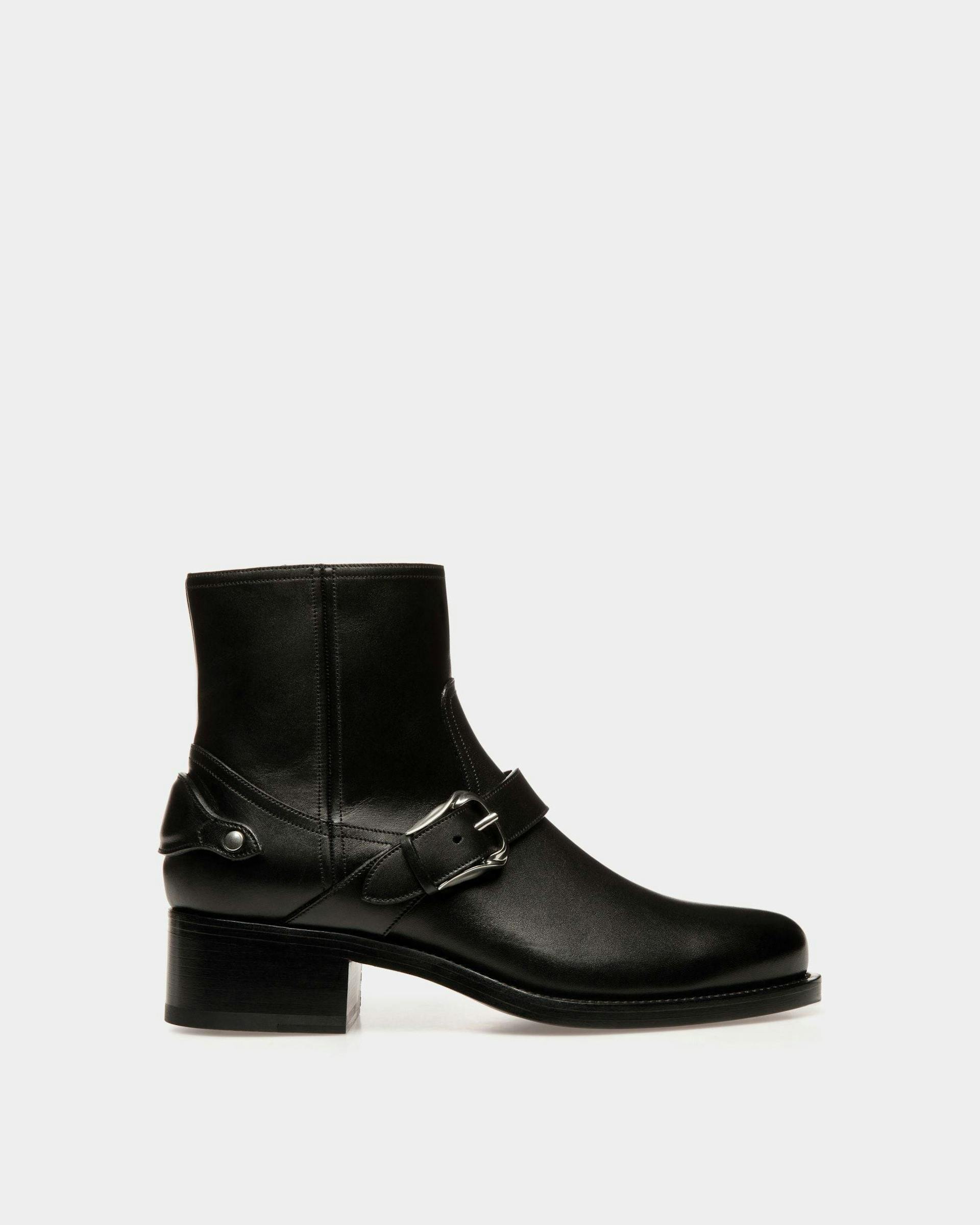 Arley Long Boots In Black Leather - Men's - Bally - 01