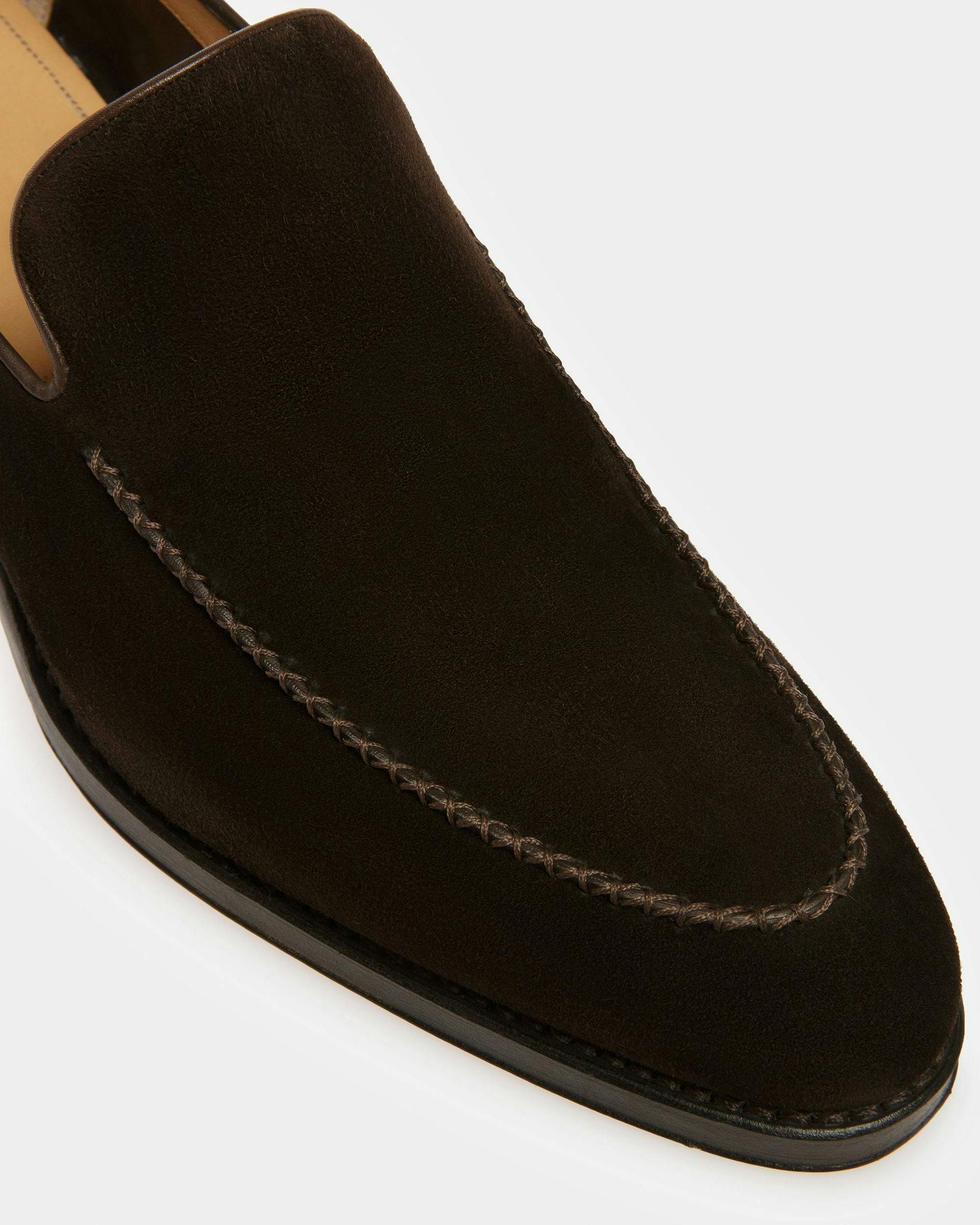 Schon Leather Loafers In Brown - Men's - Bally - 06