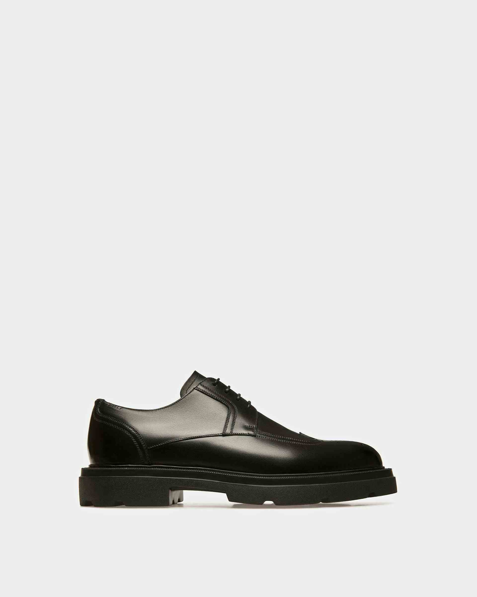 Zelik Leather Derby Shoes In Black - Men's - Bally