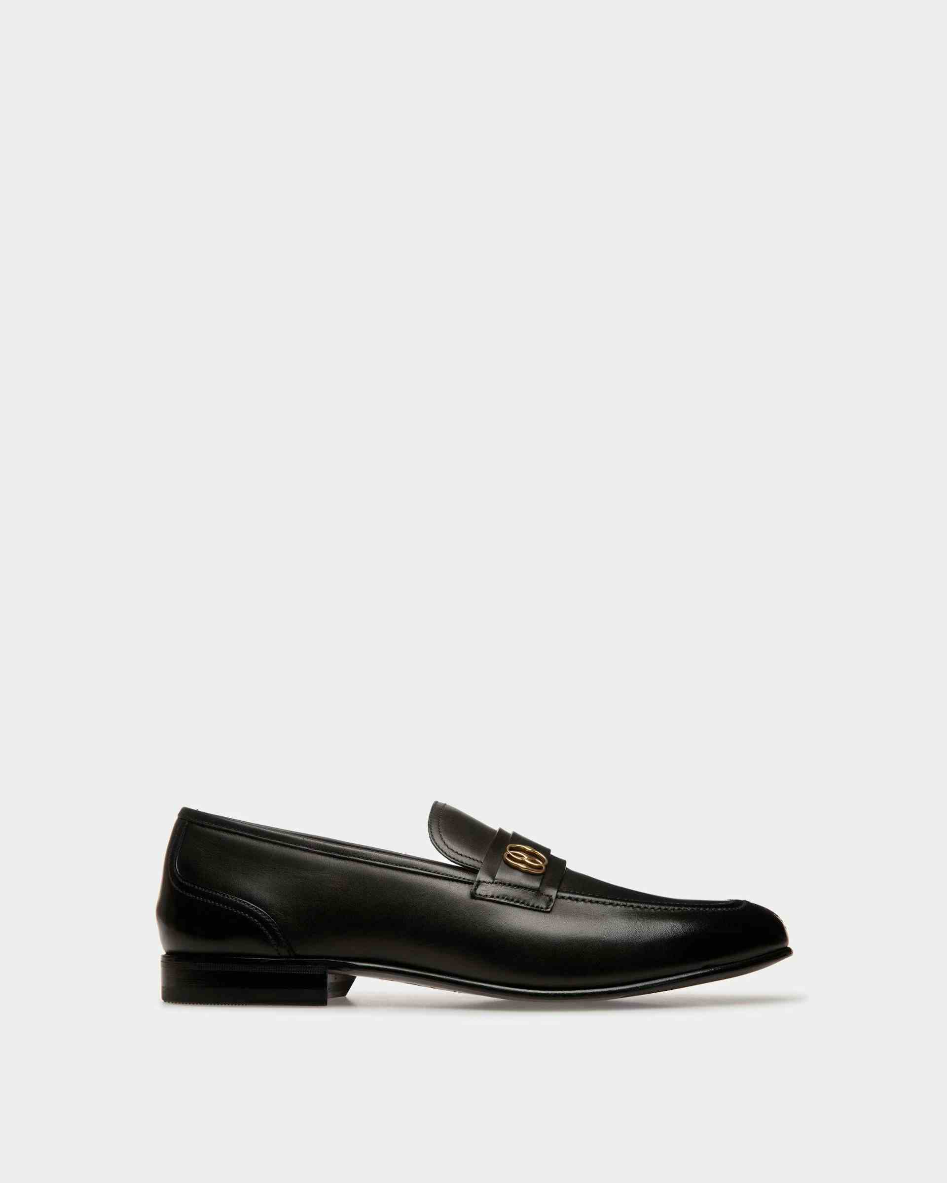 Suisse Loafers In Black Leather - Men's - Bally