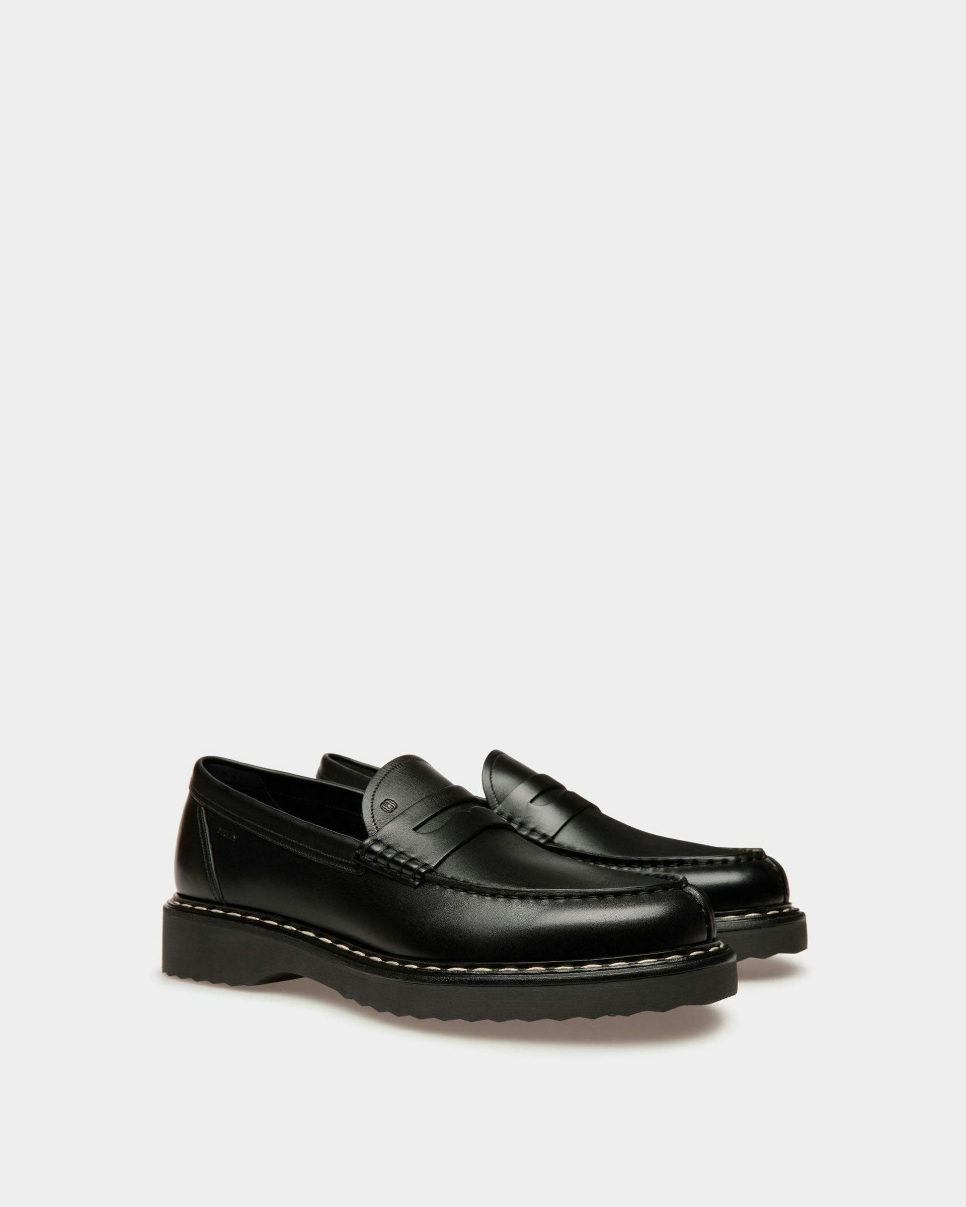 Neasden Loafers In Black Leather - Men's - Bally - 02