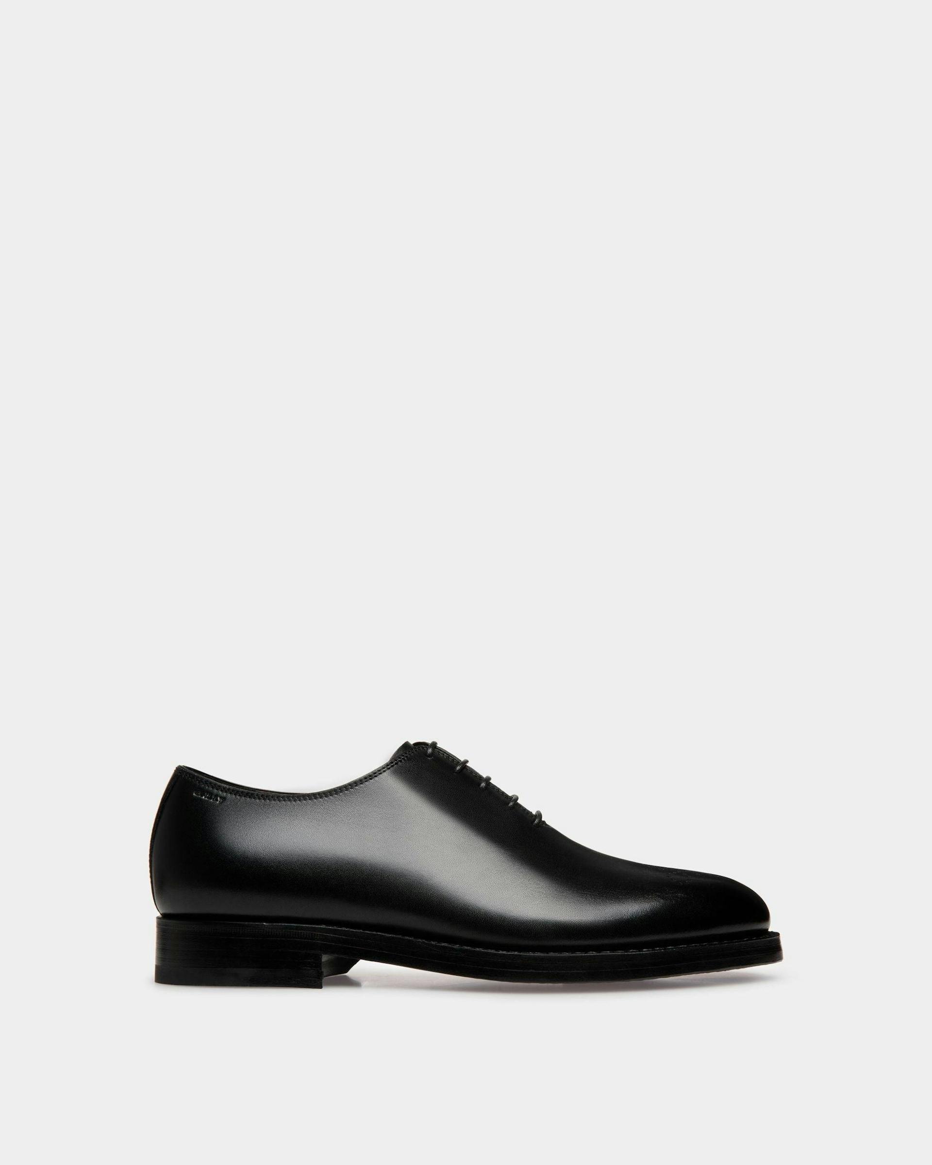 Men's Schoenen Oxford In Black Leather | Bally | Still Life Side