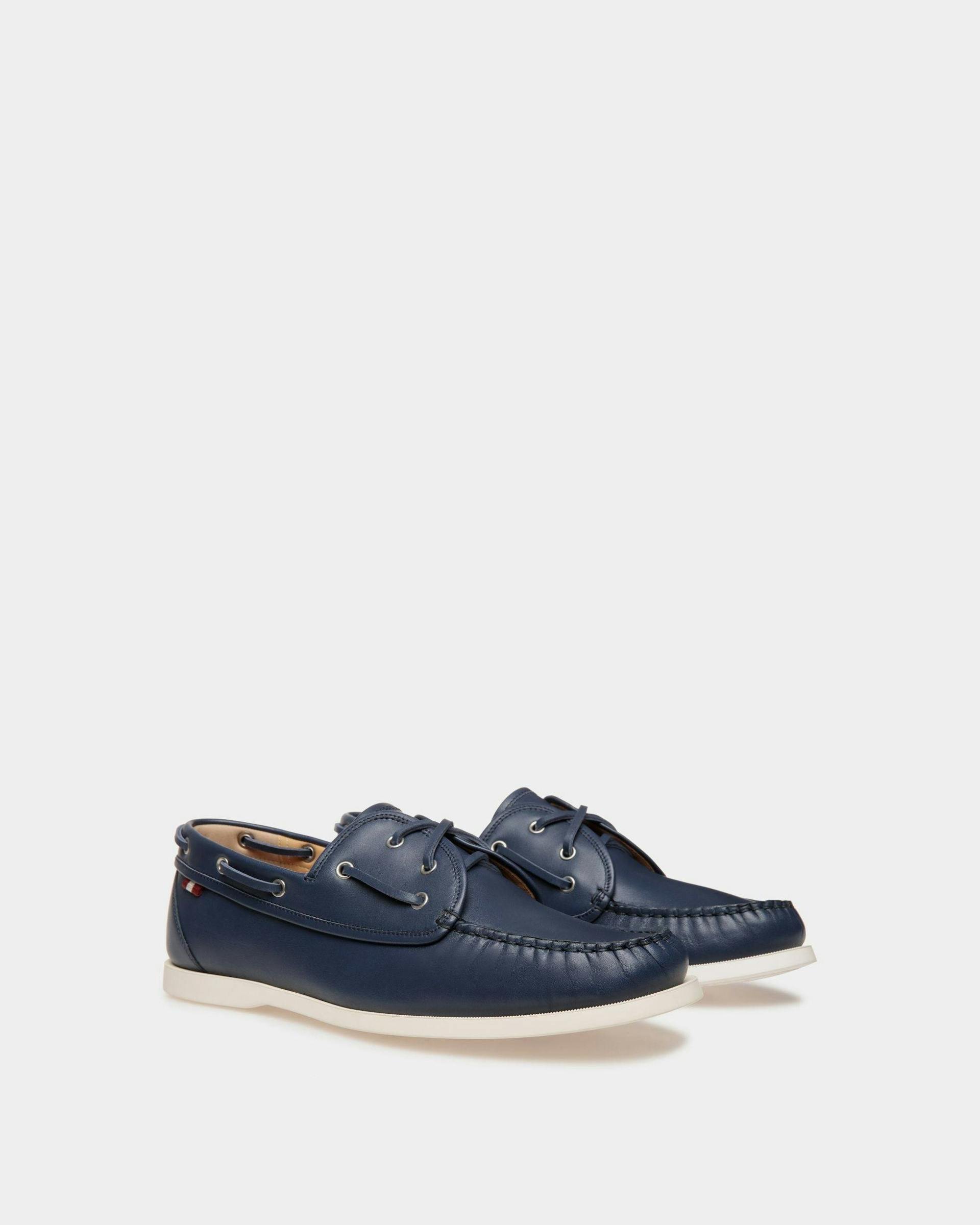 Men's Nelson Loafer in Leather | Bally | Still Life 3/4 Front