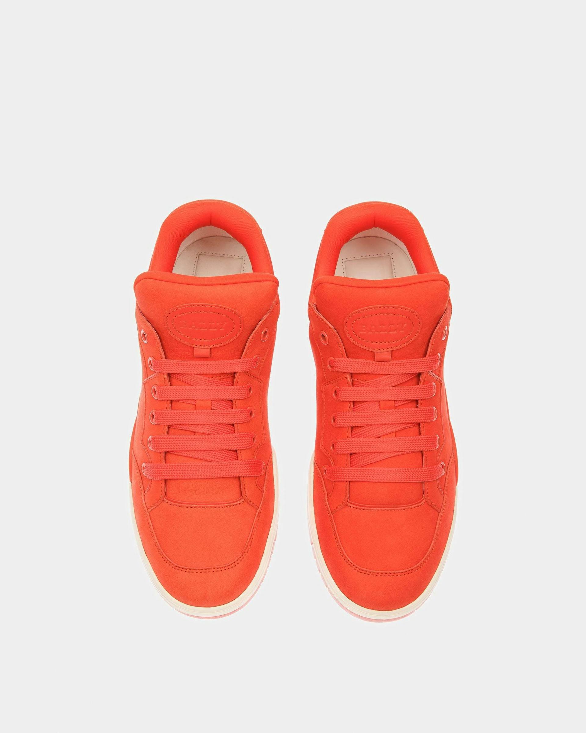 Kiro Leather Sneakers In Orange - Men's - Bally - 02