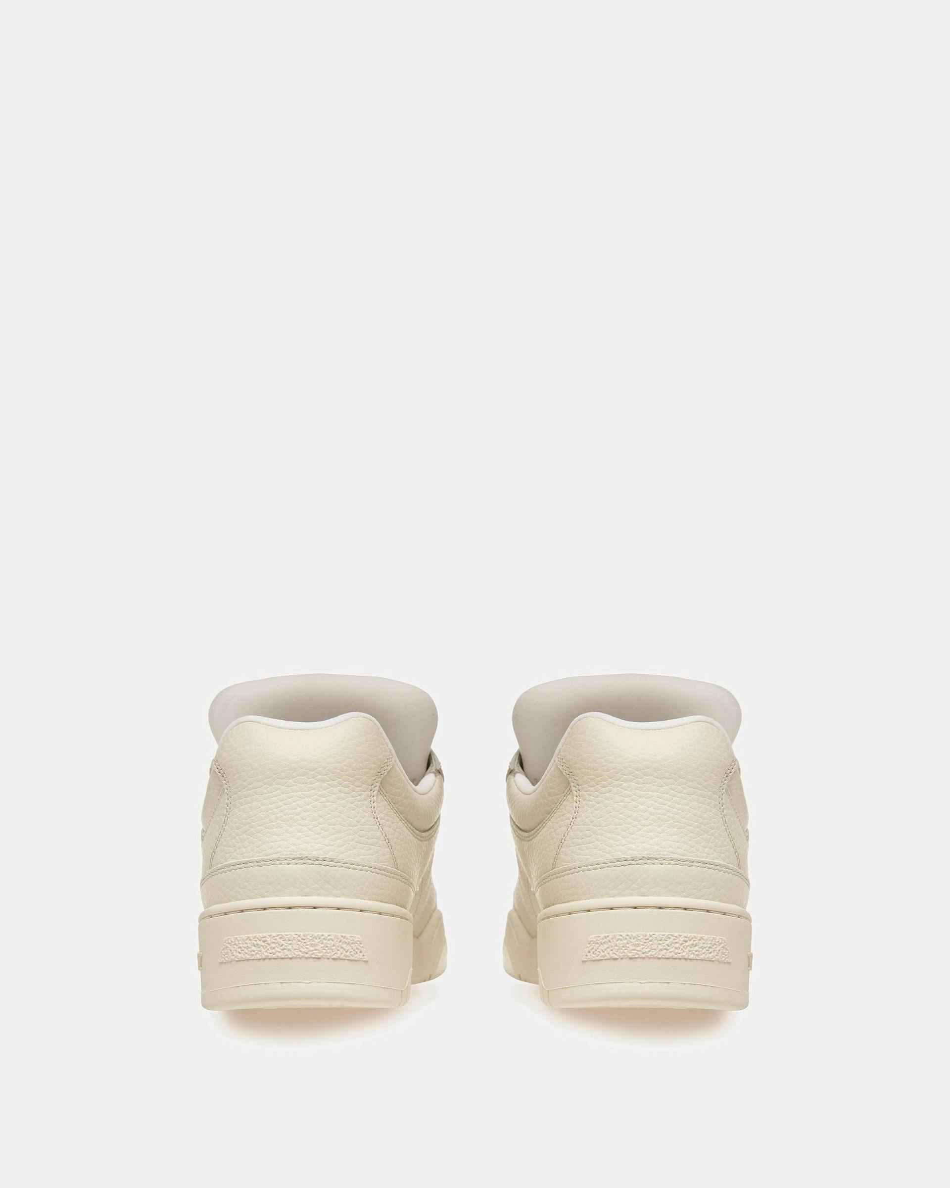 Kiro Leather Sneakers In Dusty White - Men's - Bally - 04