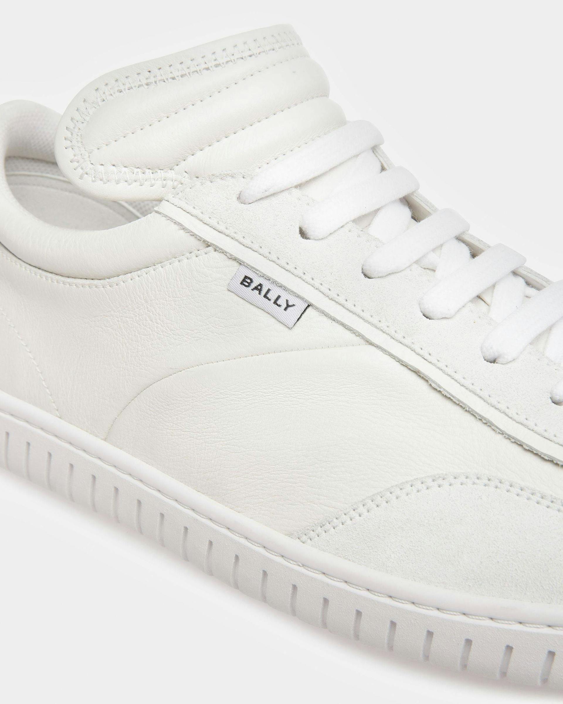 Player Sneakers In White Leather - Men's - Bally - 06