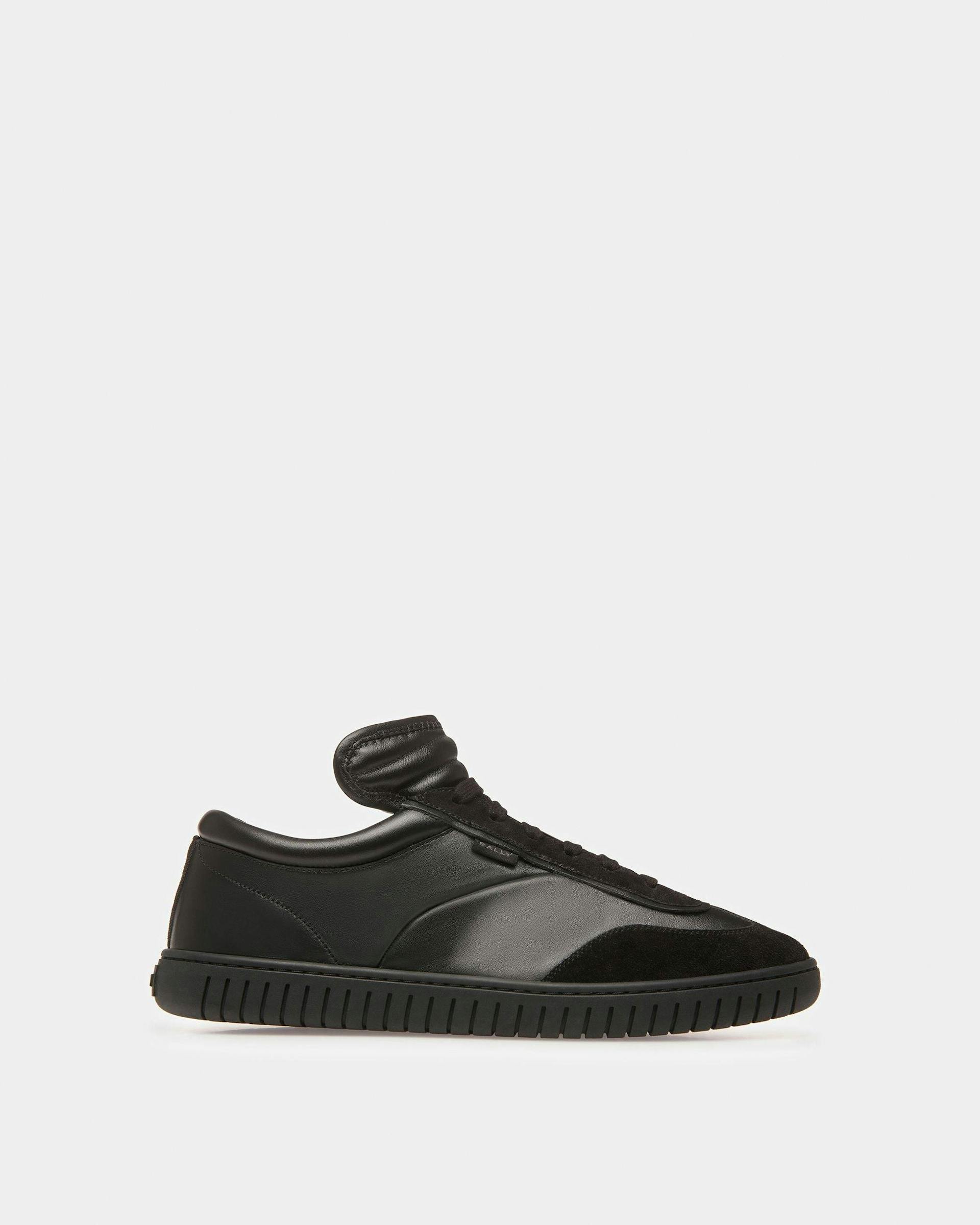 Player Sneakers In Black Leather - Men's - Bally - 01