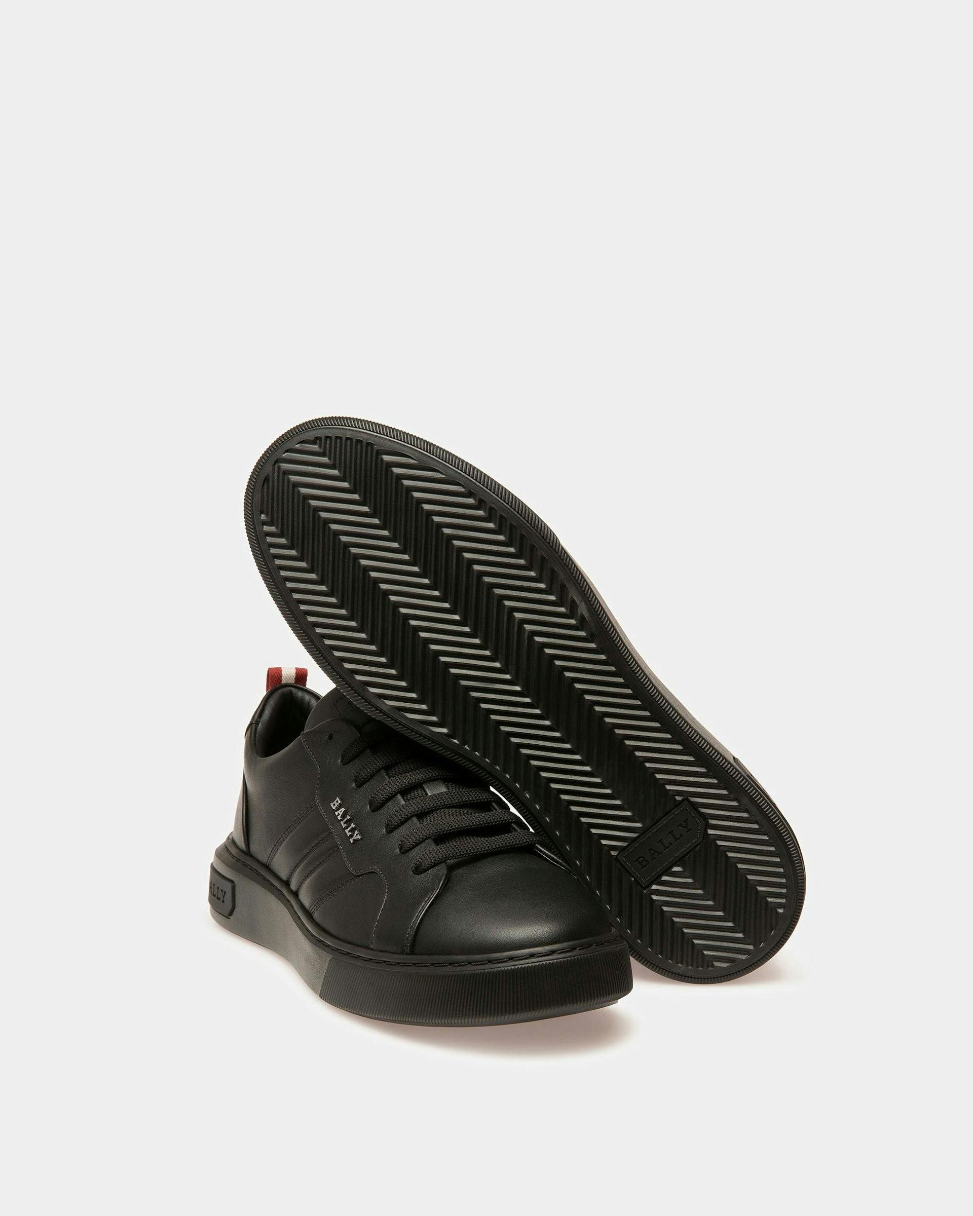 Maxim Leather Sneakers In Black - Men's - Bally - 03