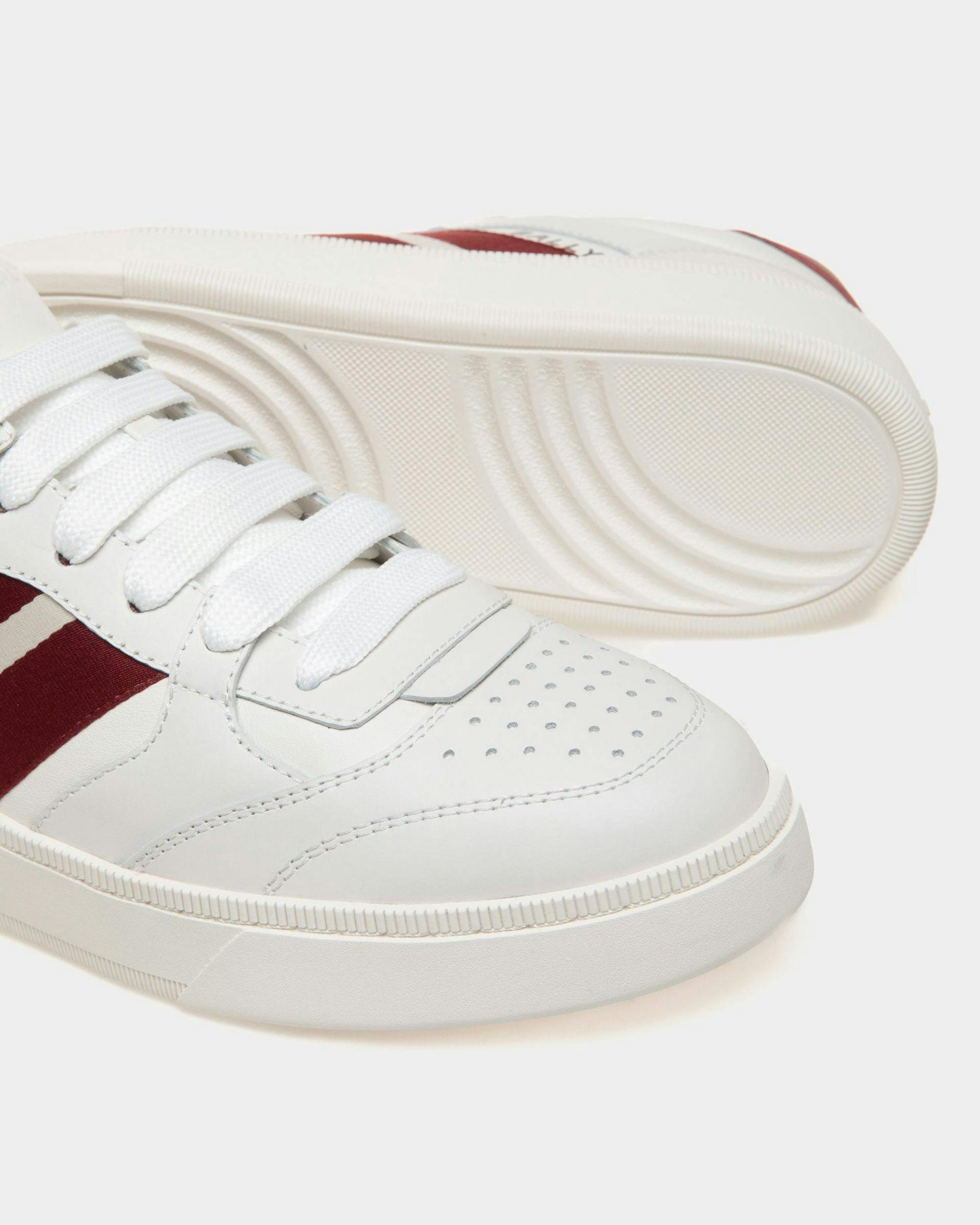 Men's Raise Sneaker In White Leather | Bally | Still Life Below