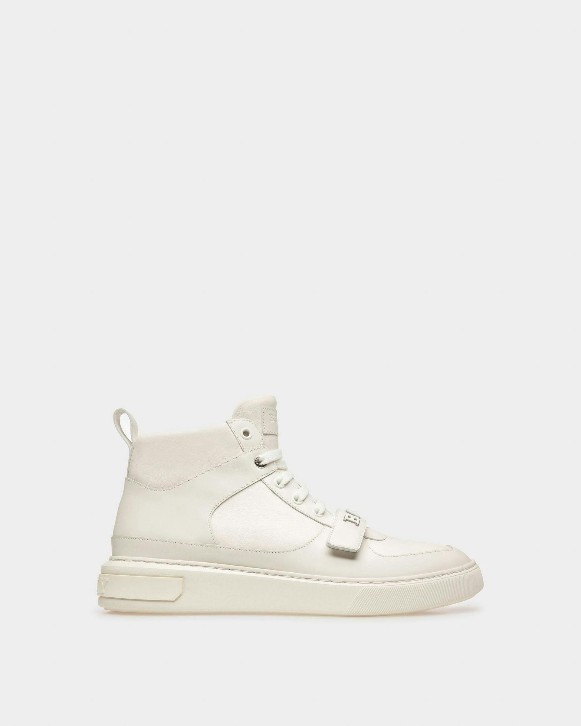 Merryk Leather Sneakers In White - Men's - Bally - 01