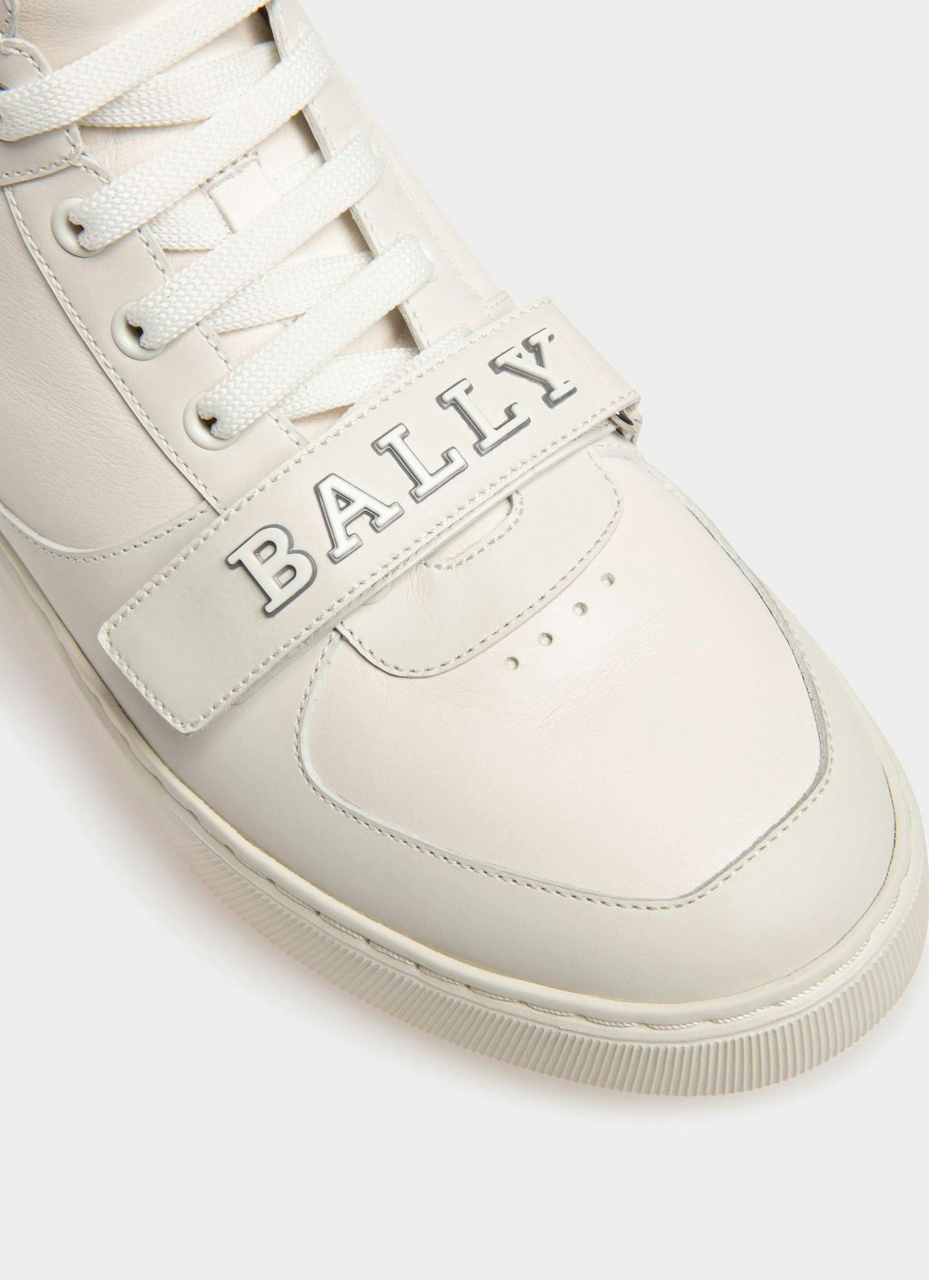 Merryk Leather Sneakers In White - Men's - Bally - 06