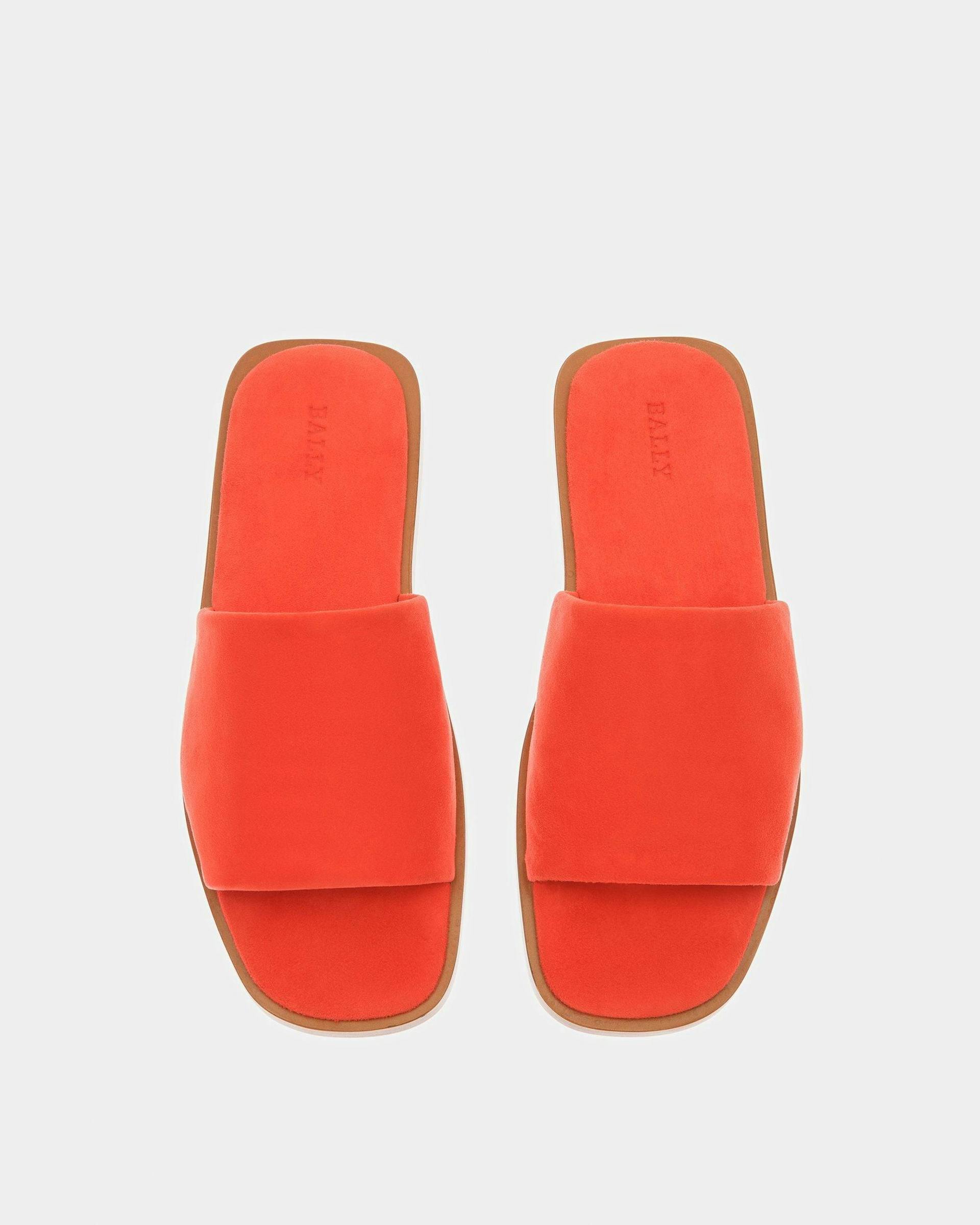 Sabian Leather Sandals In Orange - Men's - Bally - 02