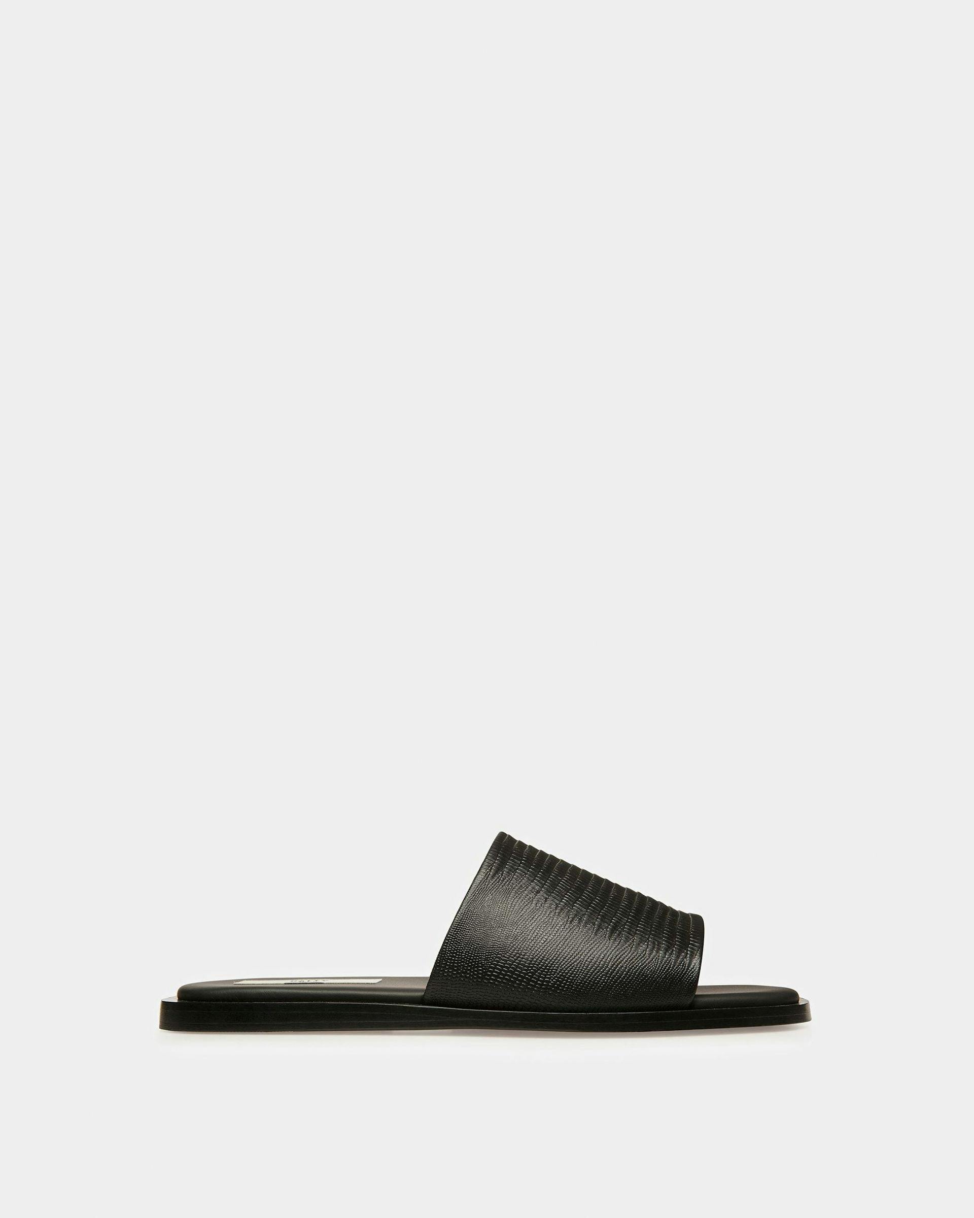 Sabian Leather Sandals In Black - Men's - Bally - 01
