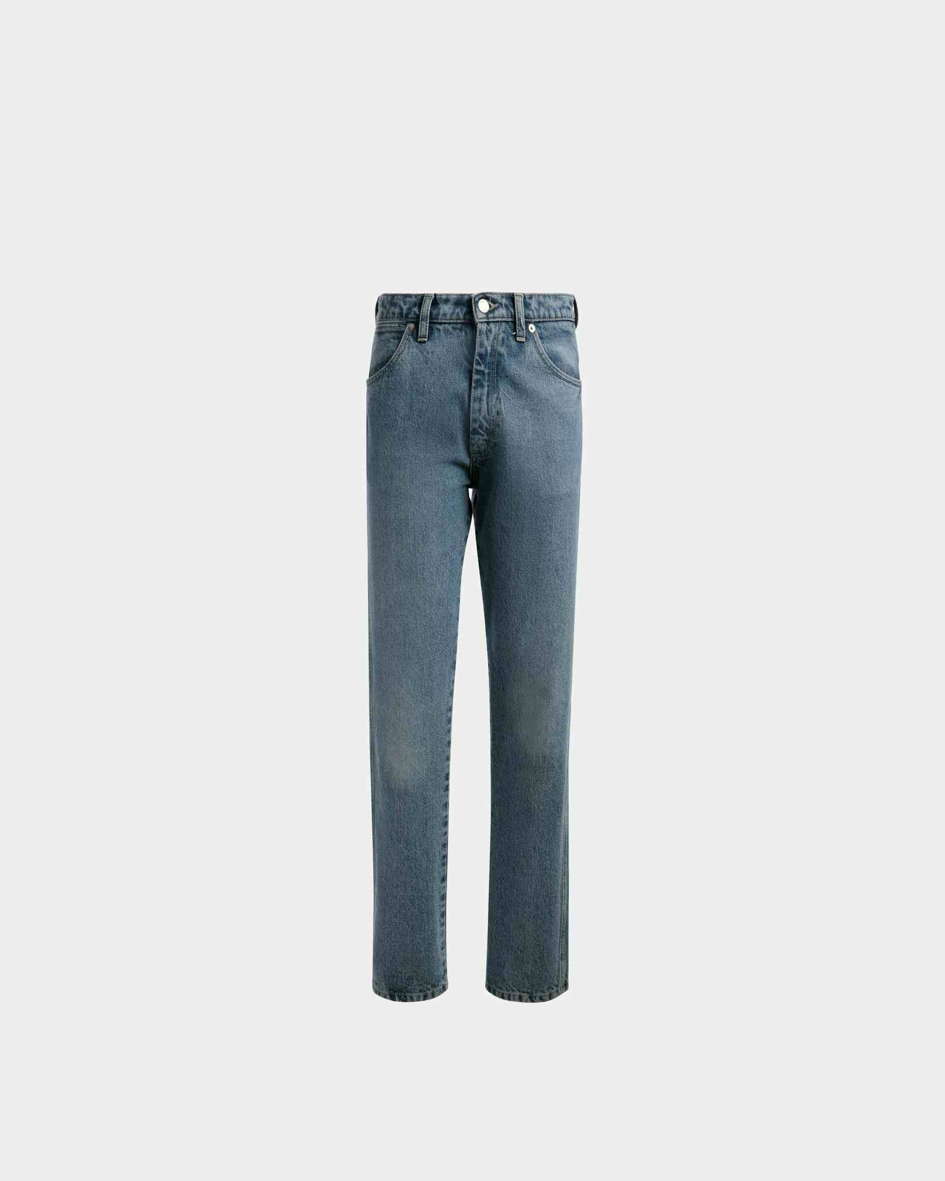 Straight Jeans In Light Blue Denim - Men's - Bally