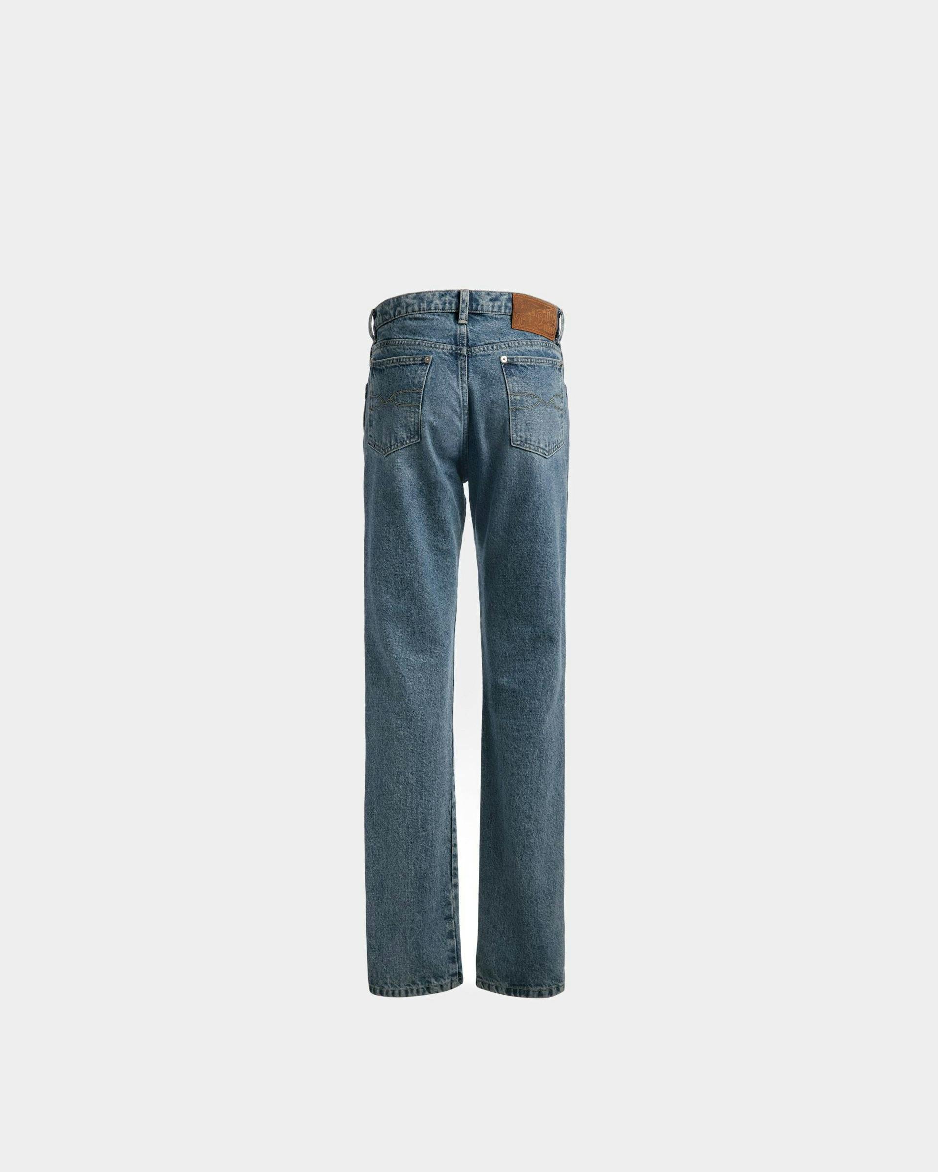 Straight Jeans In Light Blue Denim - Men's - Bally - 07