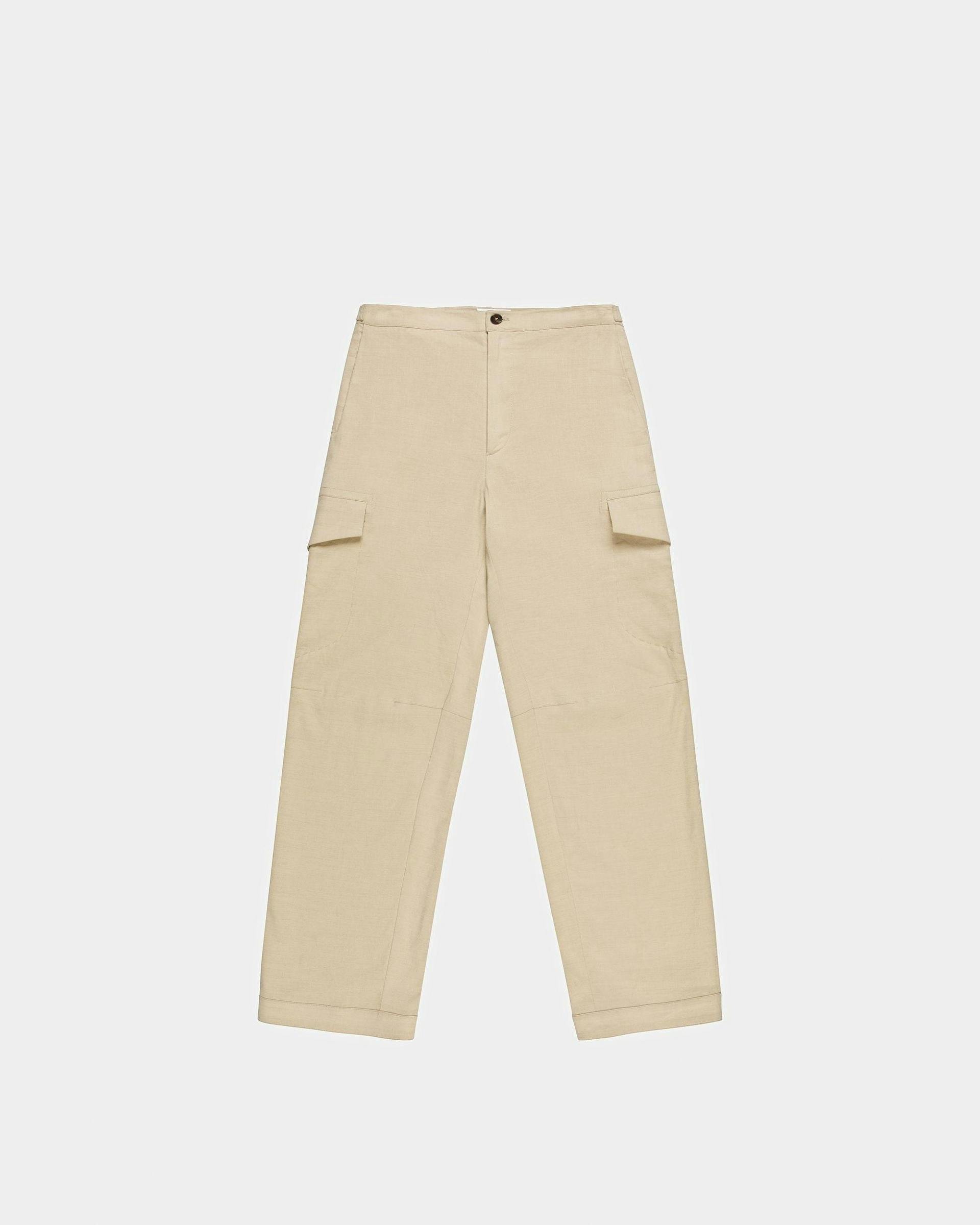 Linen Straight Trousers
