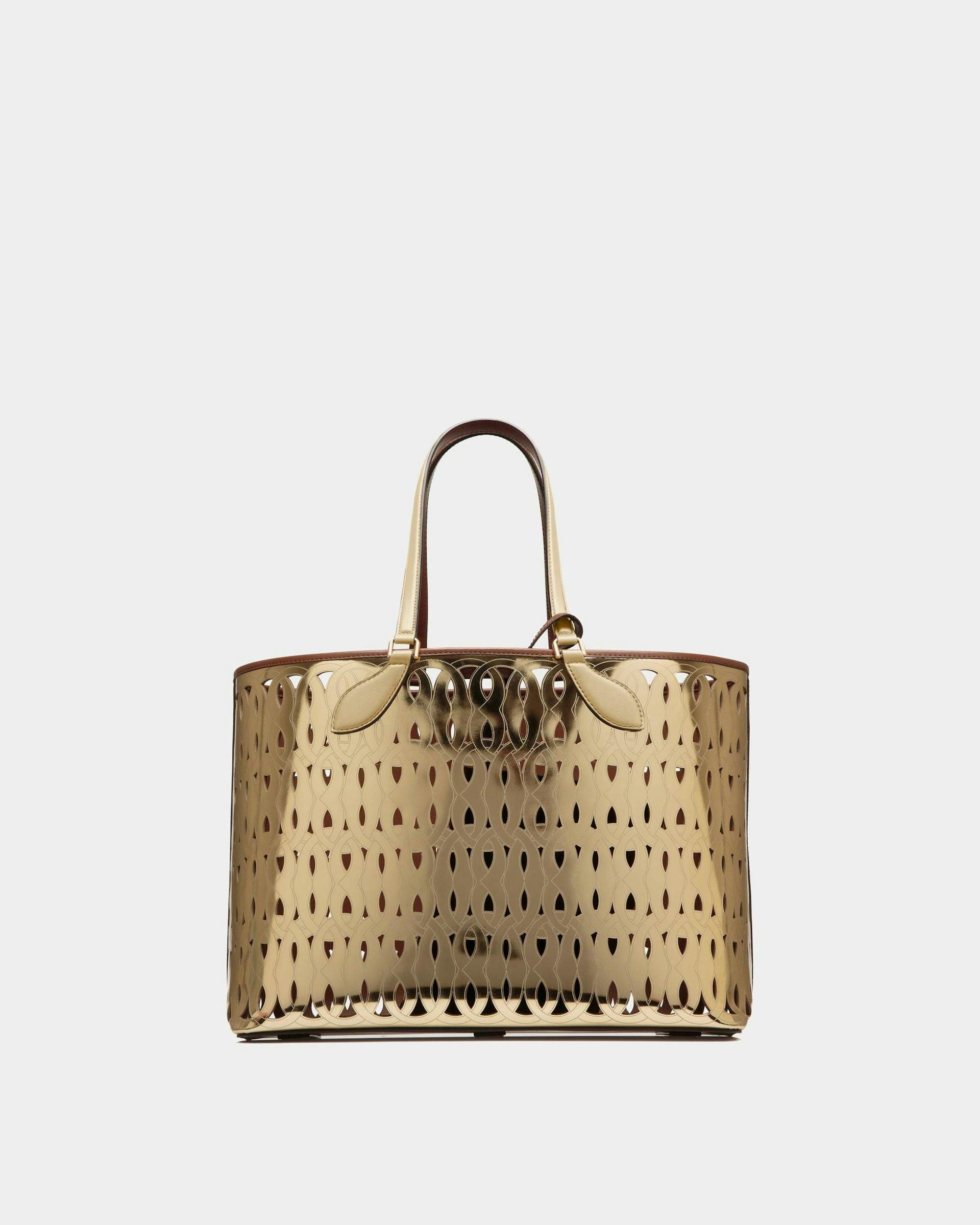 Women's Lago Tote Bag in Patent Leather | Bally | Still Life Back