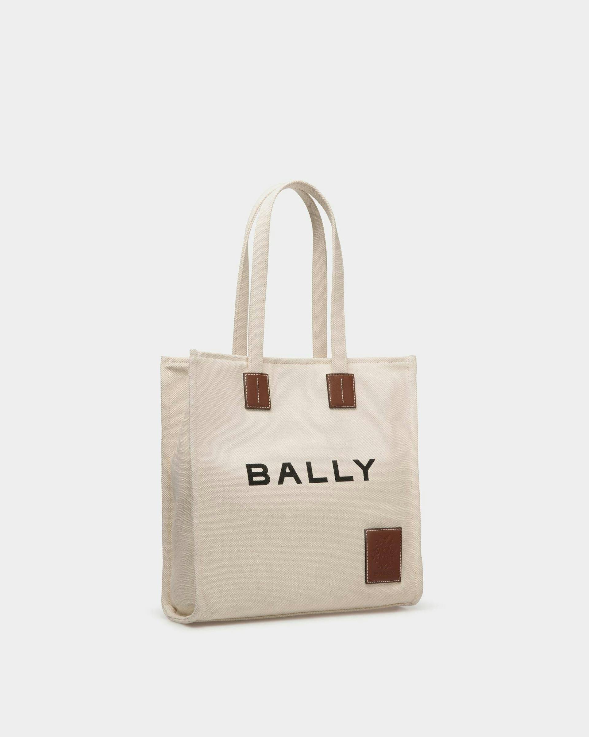 Women's Akelei Tote Bag in Canvas | Bally | Still Life 3/4 Front