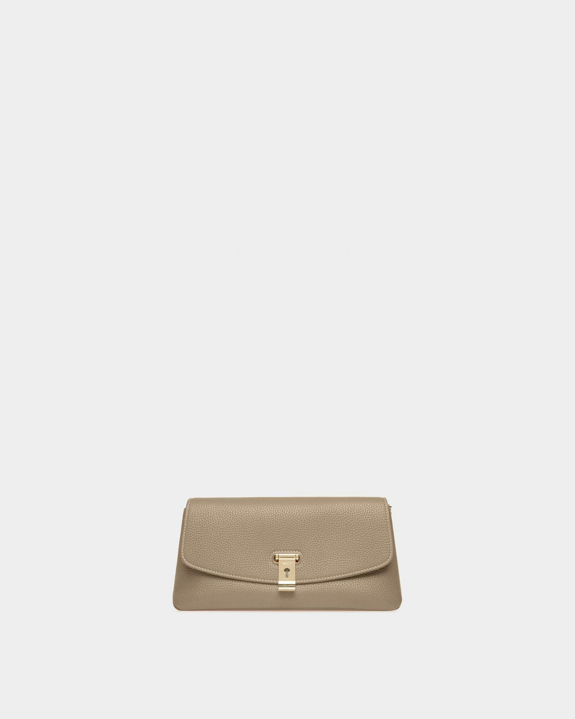 Leena Leather Minibag In Taupe - Women's - Bally - 01
