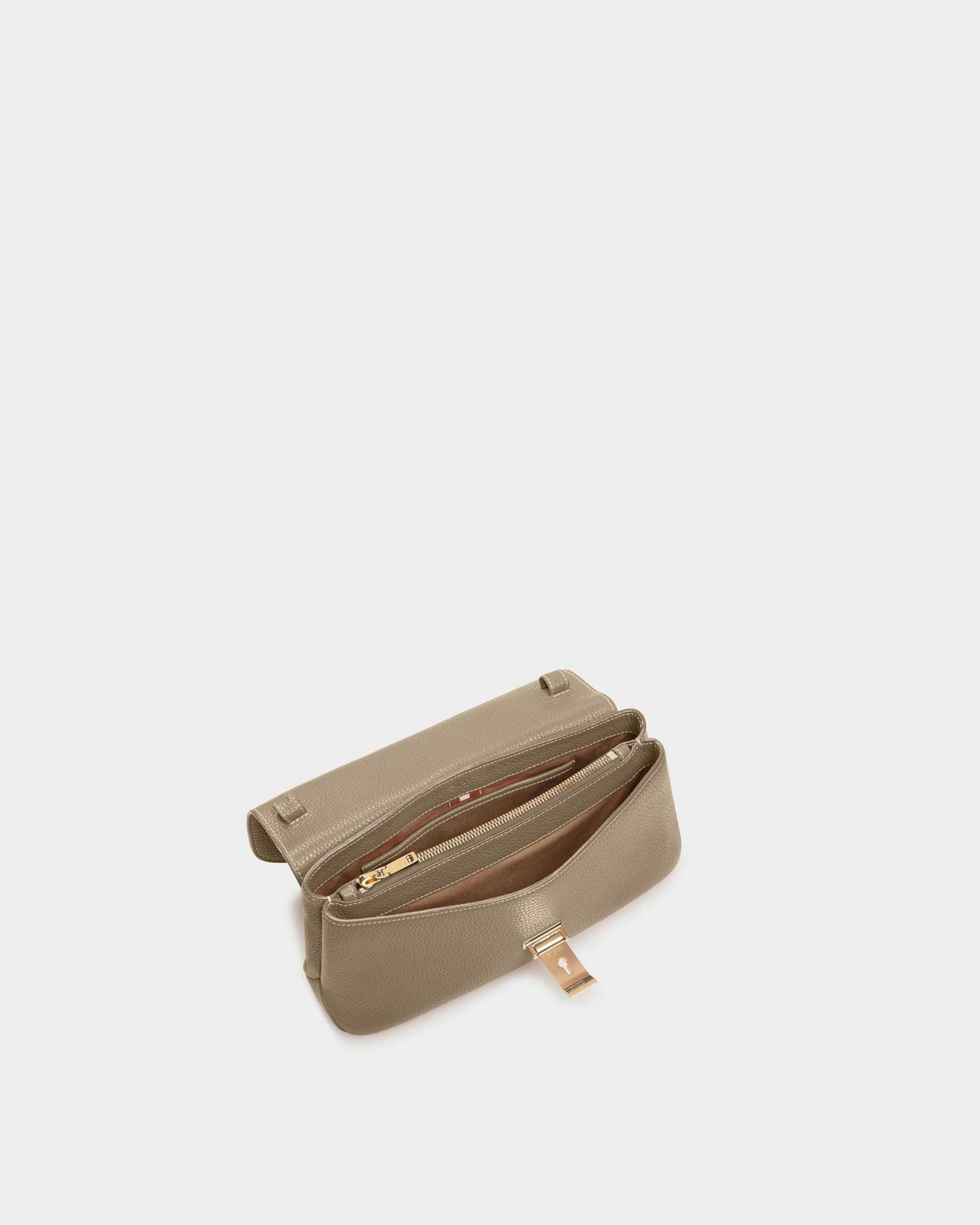 Leena Leather Minibag In Taupe - Women's - Bally - 04