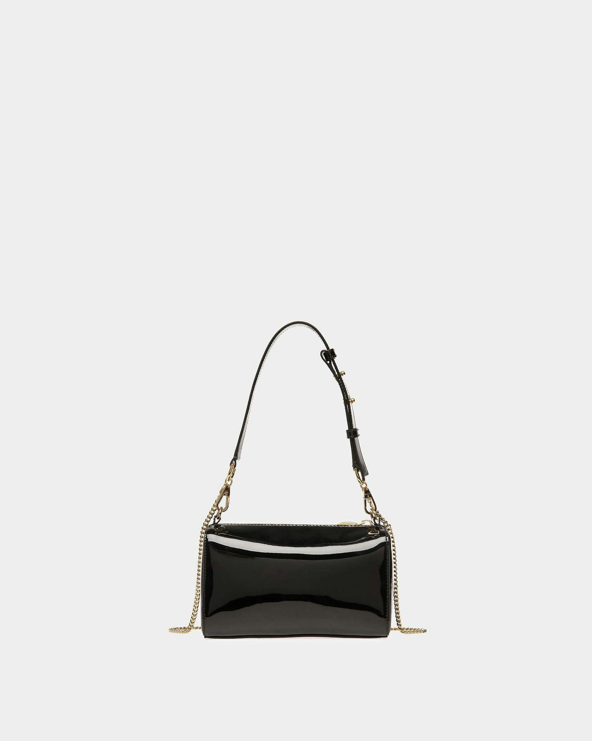 Emblem Minibag In Black Leather - Women's - Bally - 02